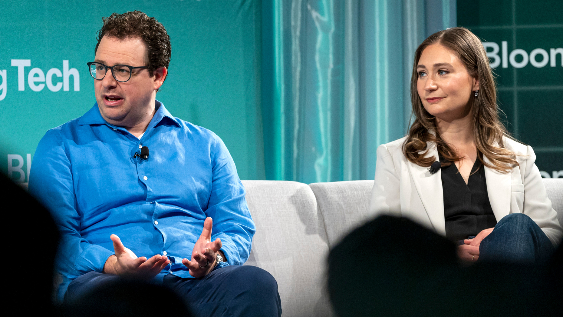 Anthropic's Dario and Daniela Amodei. Photo via Getty.
