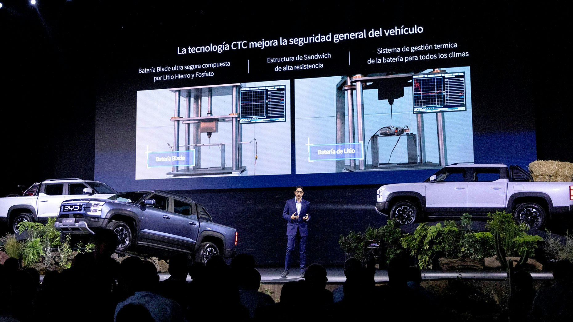 Byd introduces its electric Shark pickup in Mexico City in May. Photo: Photo: Mariceu Erthal/Bloomberg/Getty