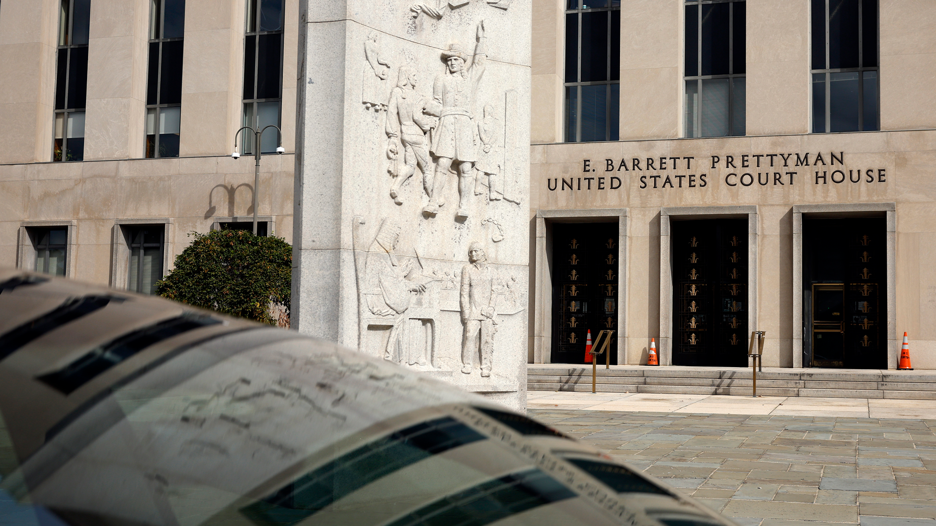 The E. Barrett Prettyman U.S. Court House in Washington, DC. Photo by Getty.