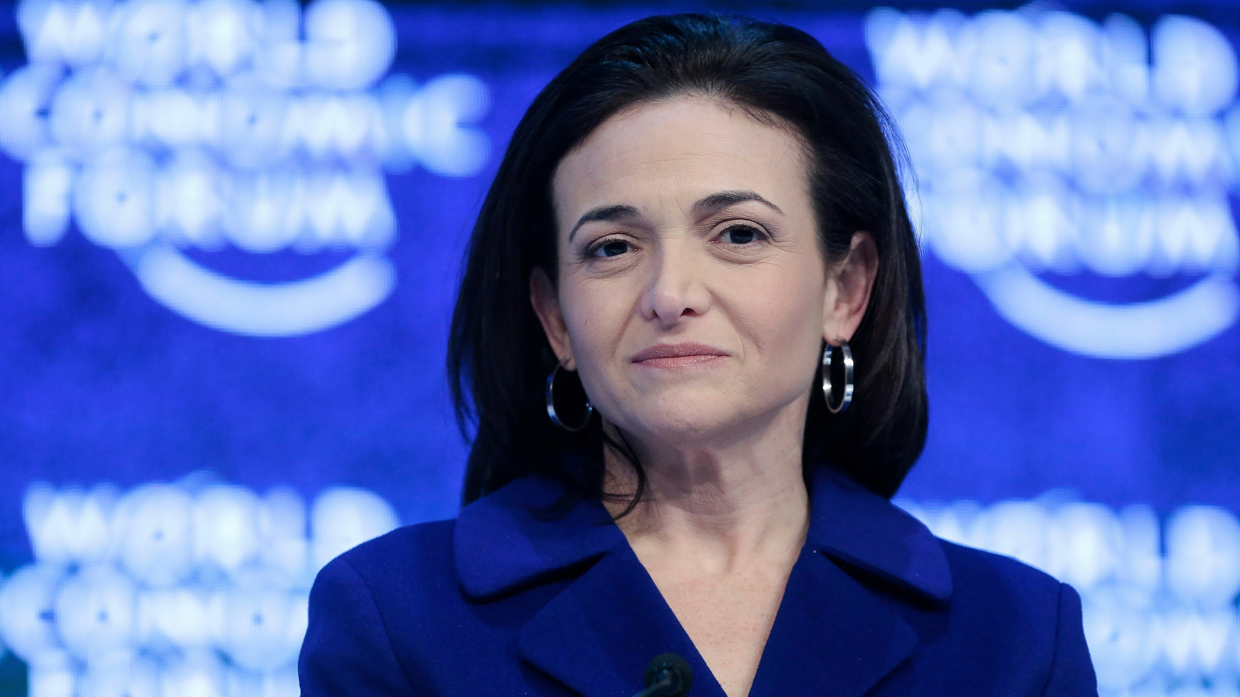 Facebook COO Sheryl Sandberg. Photo by Bloomberg.