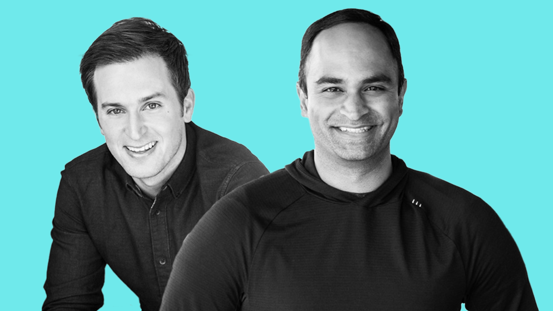 John Locke, left, and Arun Mathew. Photo via Accel