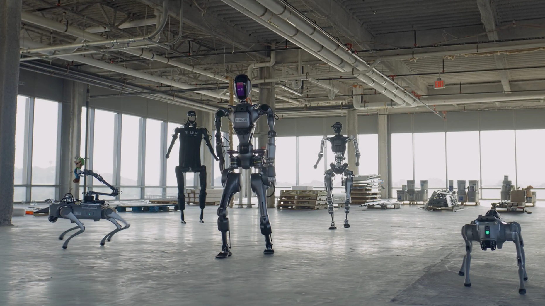 Skild AI robots. Photo by Skild AI