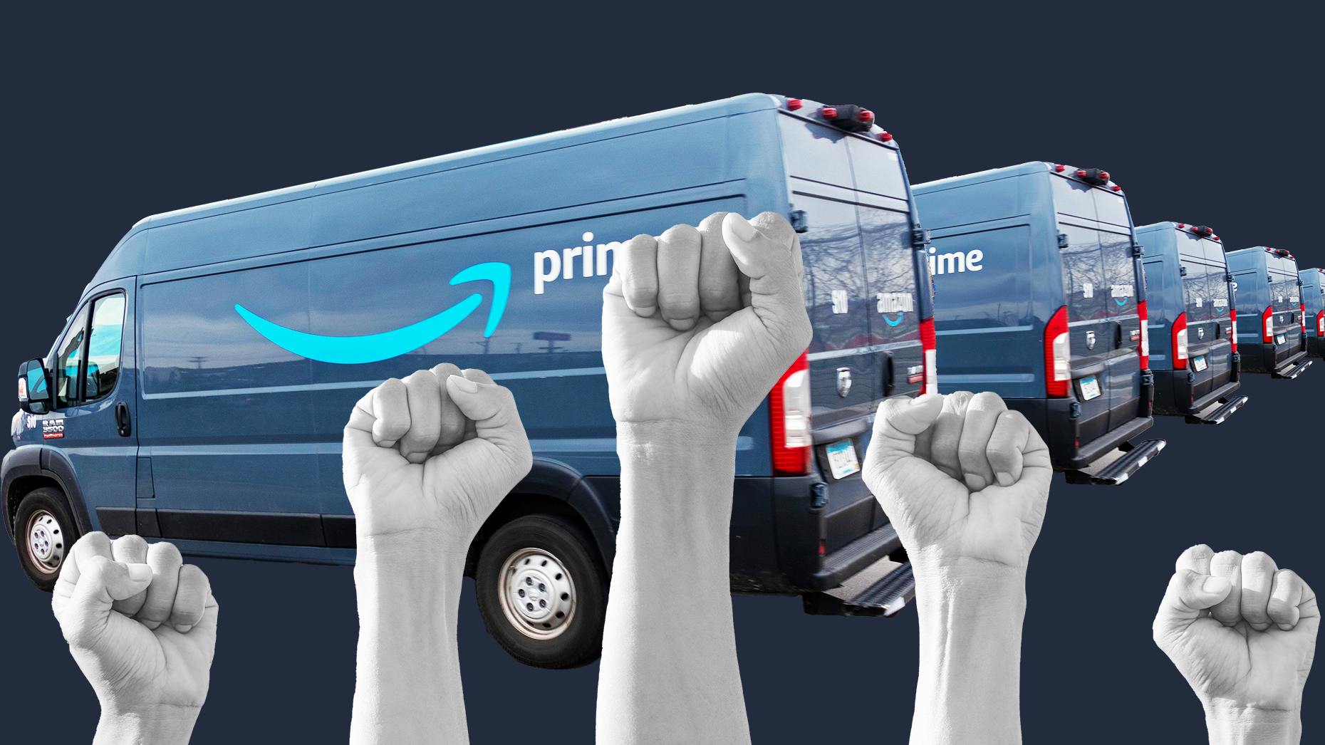 The Stakes in Amazon’s Union Battle With Delivery Drivers