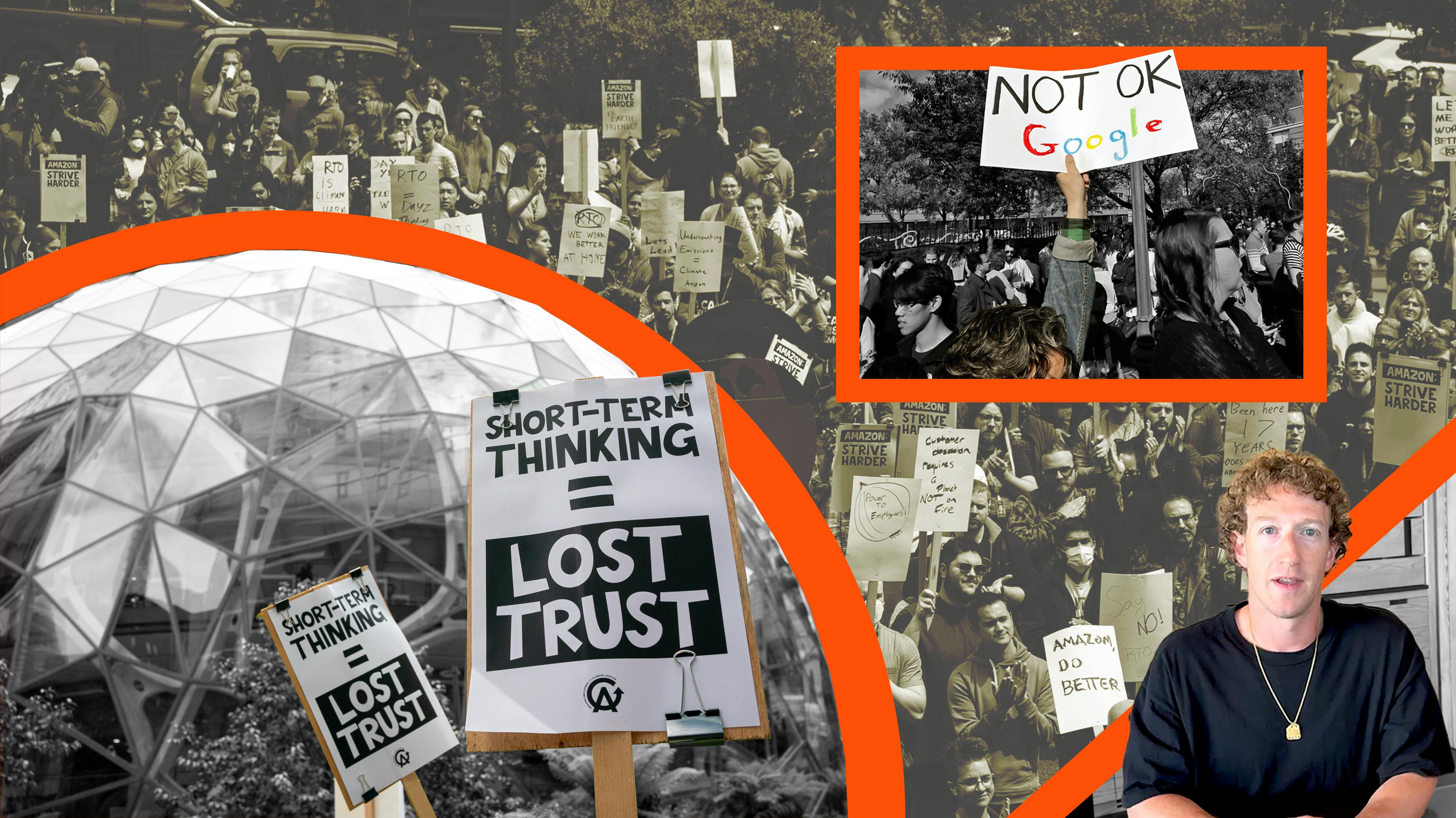 Amazon Downplays DEI, Meta Plays Up Free Speech as Tech Tilts Right