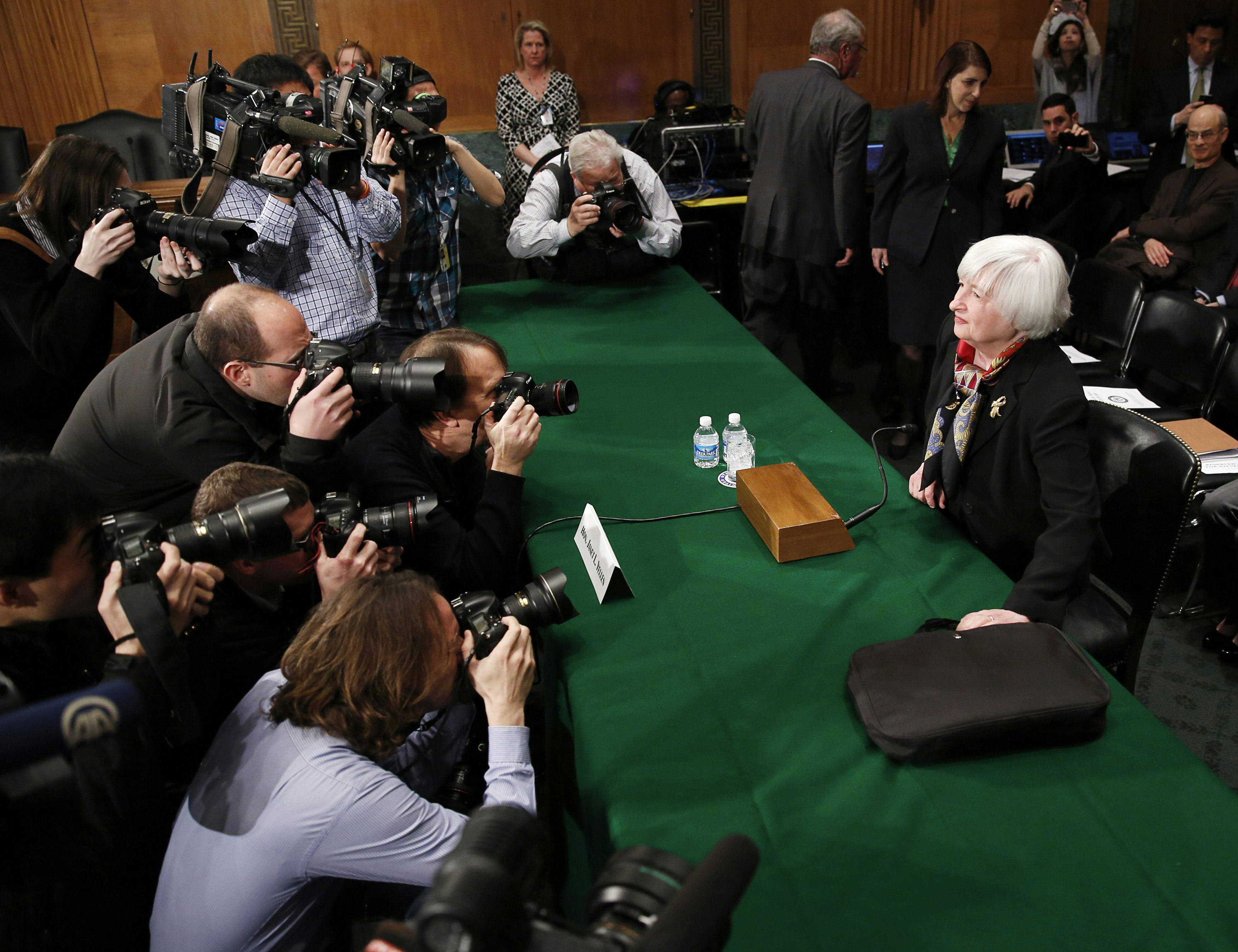 Federal Reserve Chair Janet Yellen. Photo by Reuters/ Gary Cameron