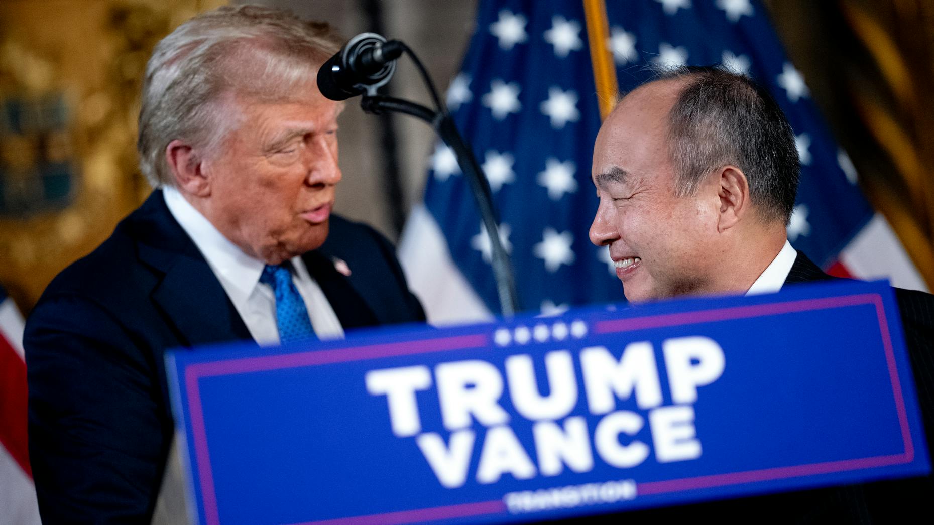 How SoftBank’s Son Made It Back to the White House
