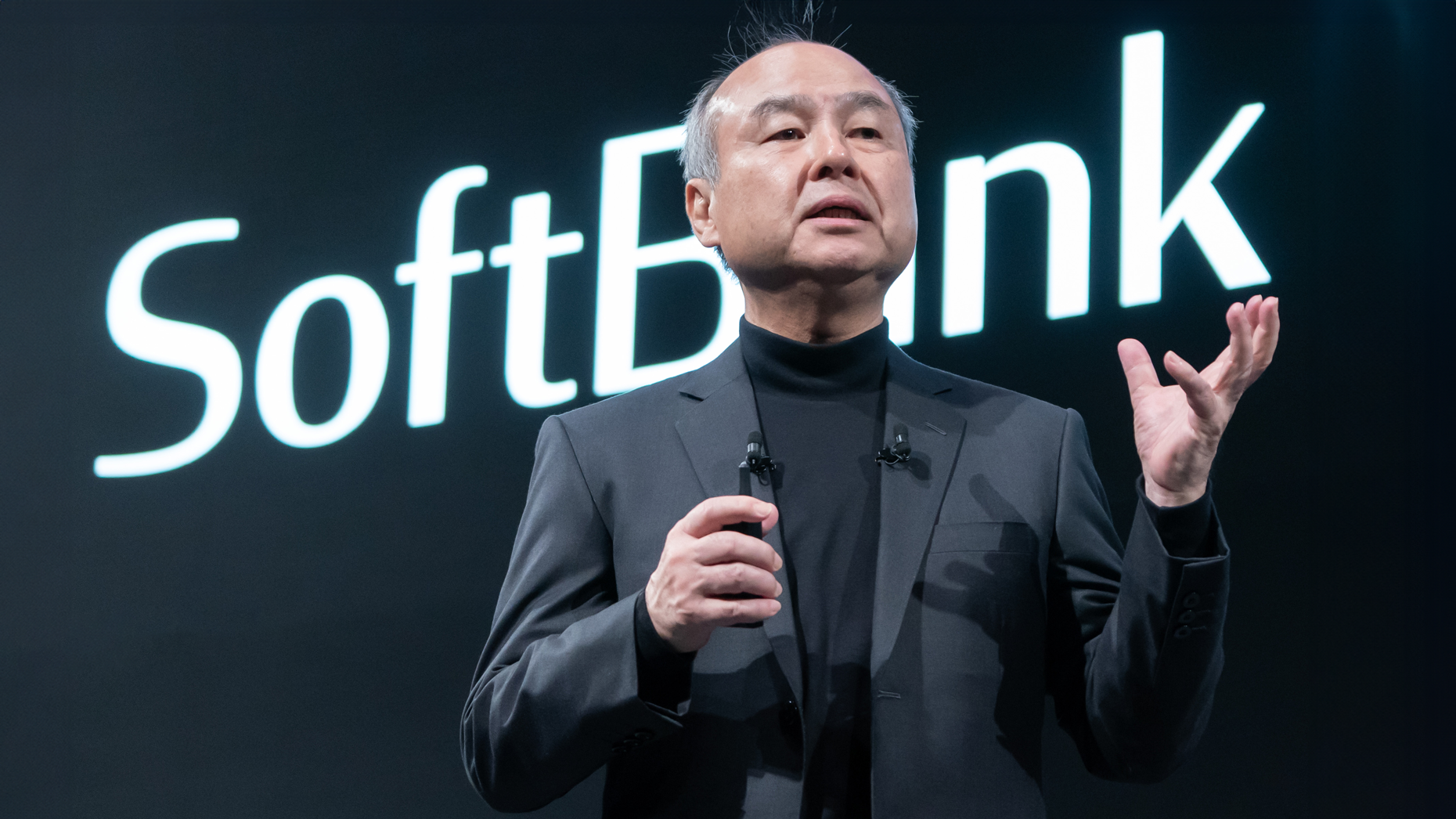 SoftBank CEO Masayoshi Son. Photo via Getty