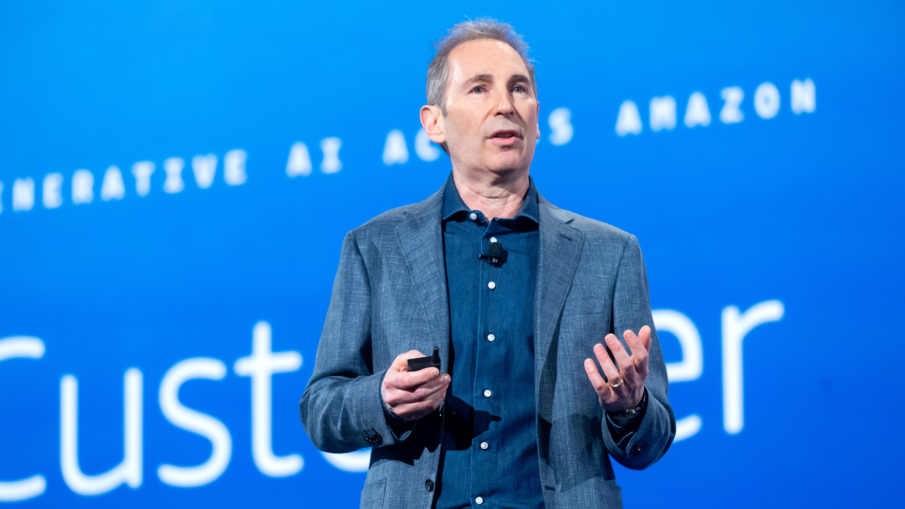 Amazon CEO Andy Jassy. Photo via Getty