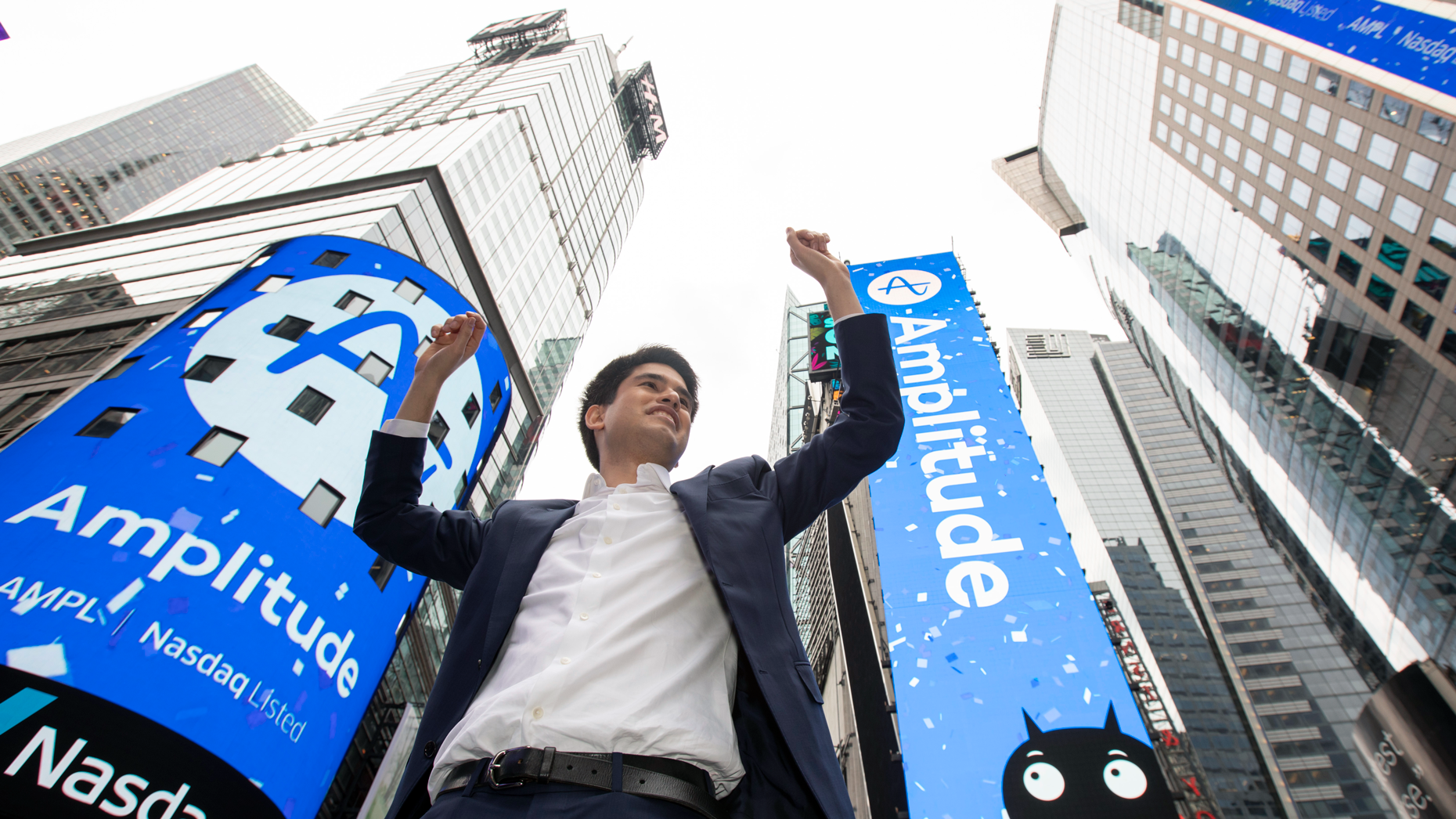 Spenser Skates, CEO of Amplitude. Photo via AP