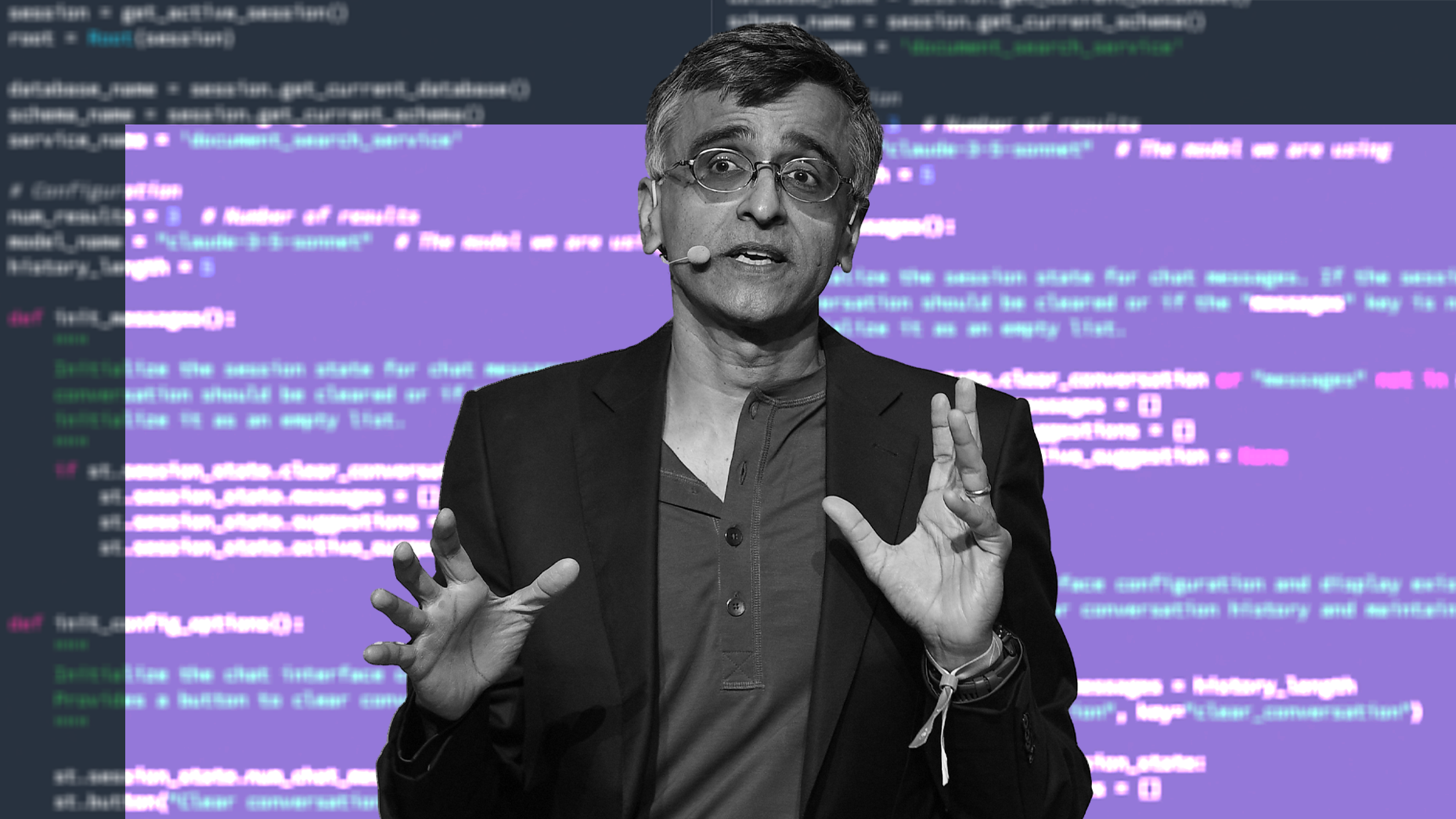 Snowflake CEO Sridhar Ramaswamy via Getty