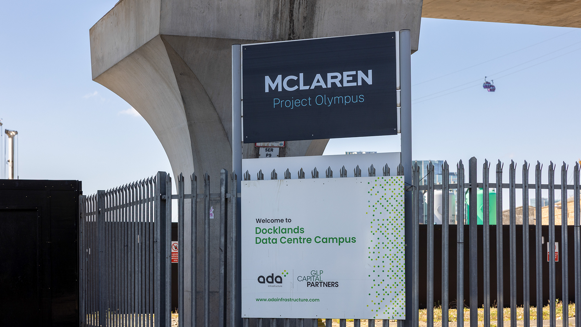 The construction site of the Docklands Data Centre Campus where Microsoft was negotiating to lease space. Photo by Getty.