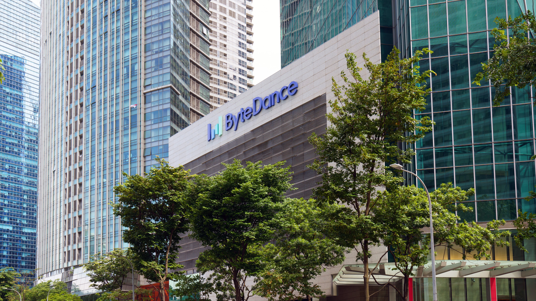 ByteDance's Singapore office. Photo via Getty