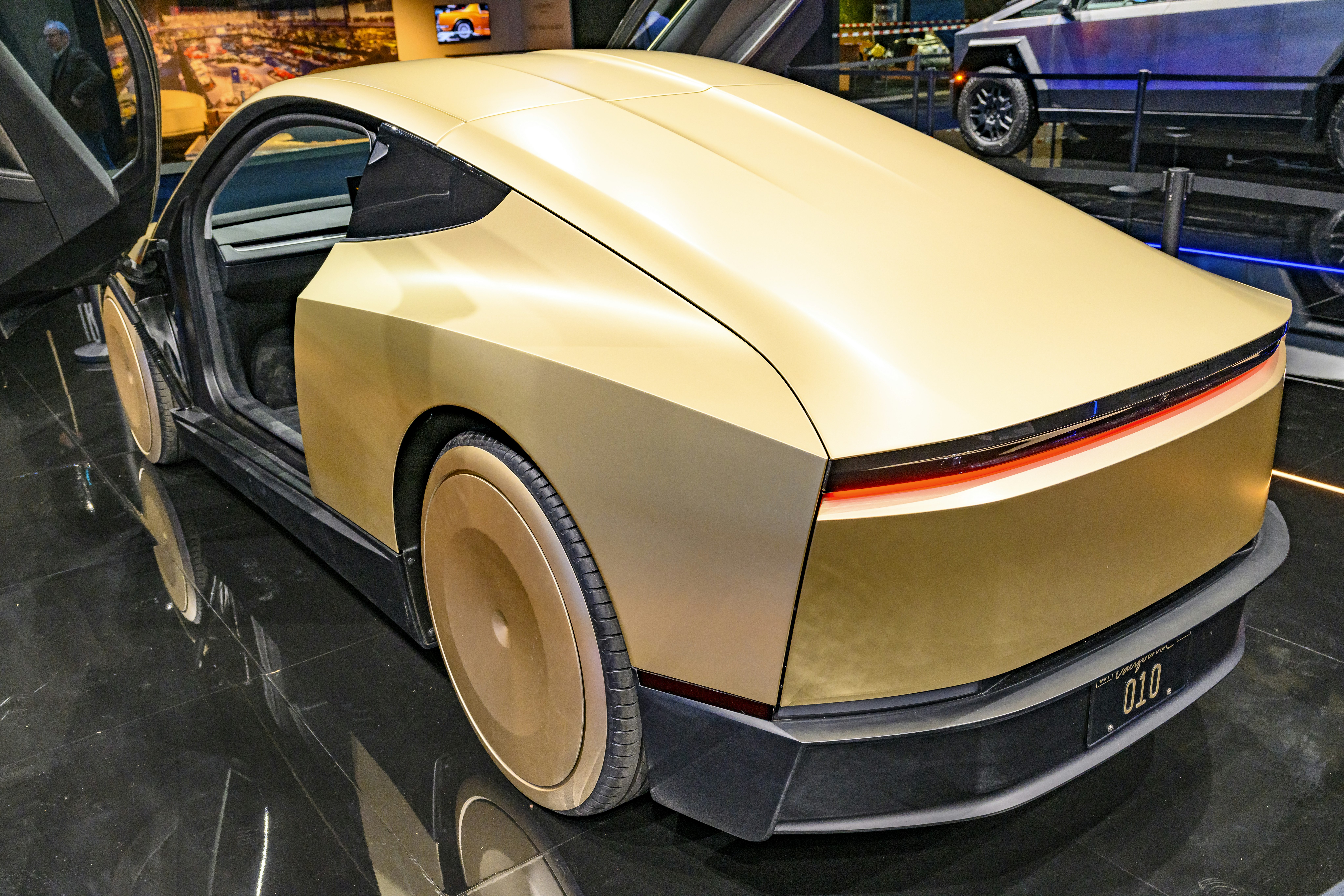 Tesla's Robotaxi. Photo: Sjoerd van der Wal/Getty