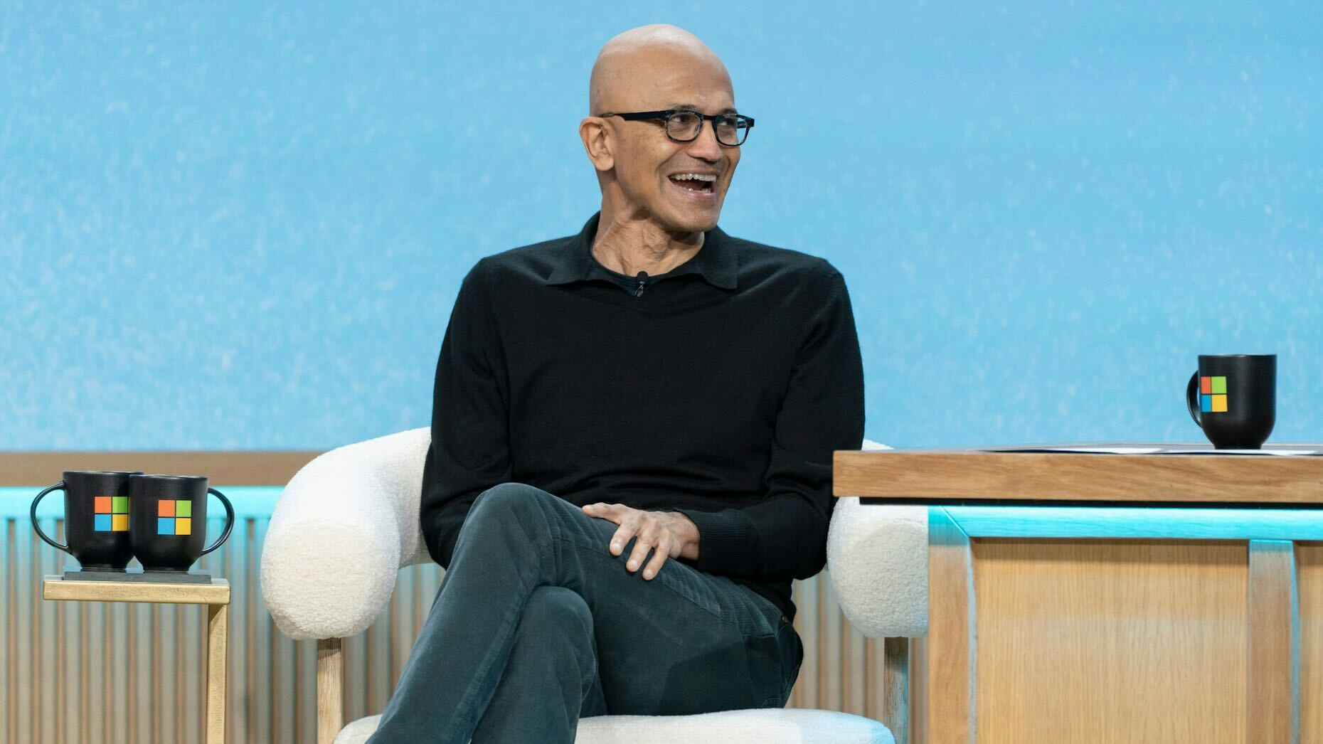 Microsoft CEO Satya Nadella. Photo via Getty