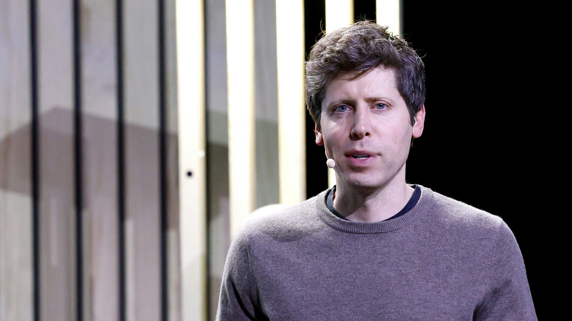 Sam Altman speaks onstage during Sam Altman’s World Celebration for the US Launch at Fort Mason Center on April 30, 2025 in San Francisco, California.