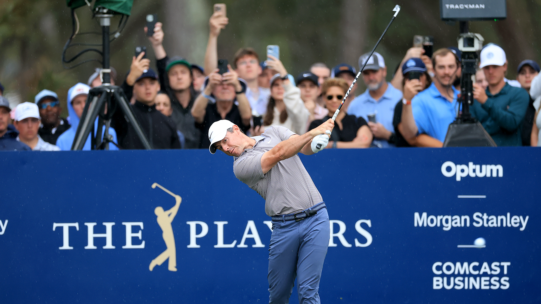 Rory McIlroy at the Players Championship in Ponte Vedra Beach, Fla in March. Photo by Getty.