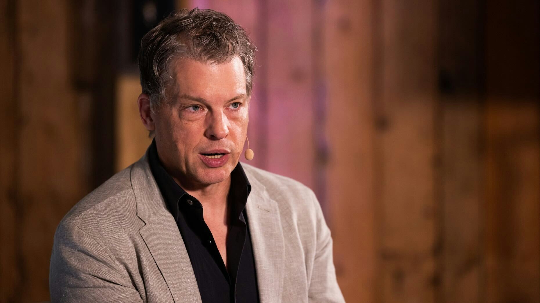 Netflix co-CEO Greg Peters earlier this month. Photo via Getty