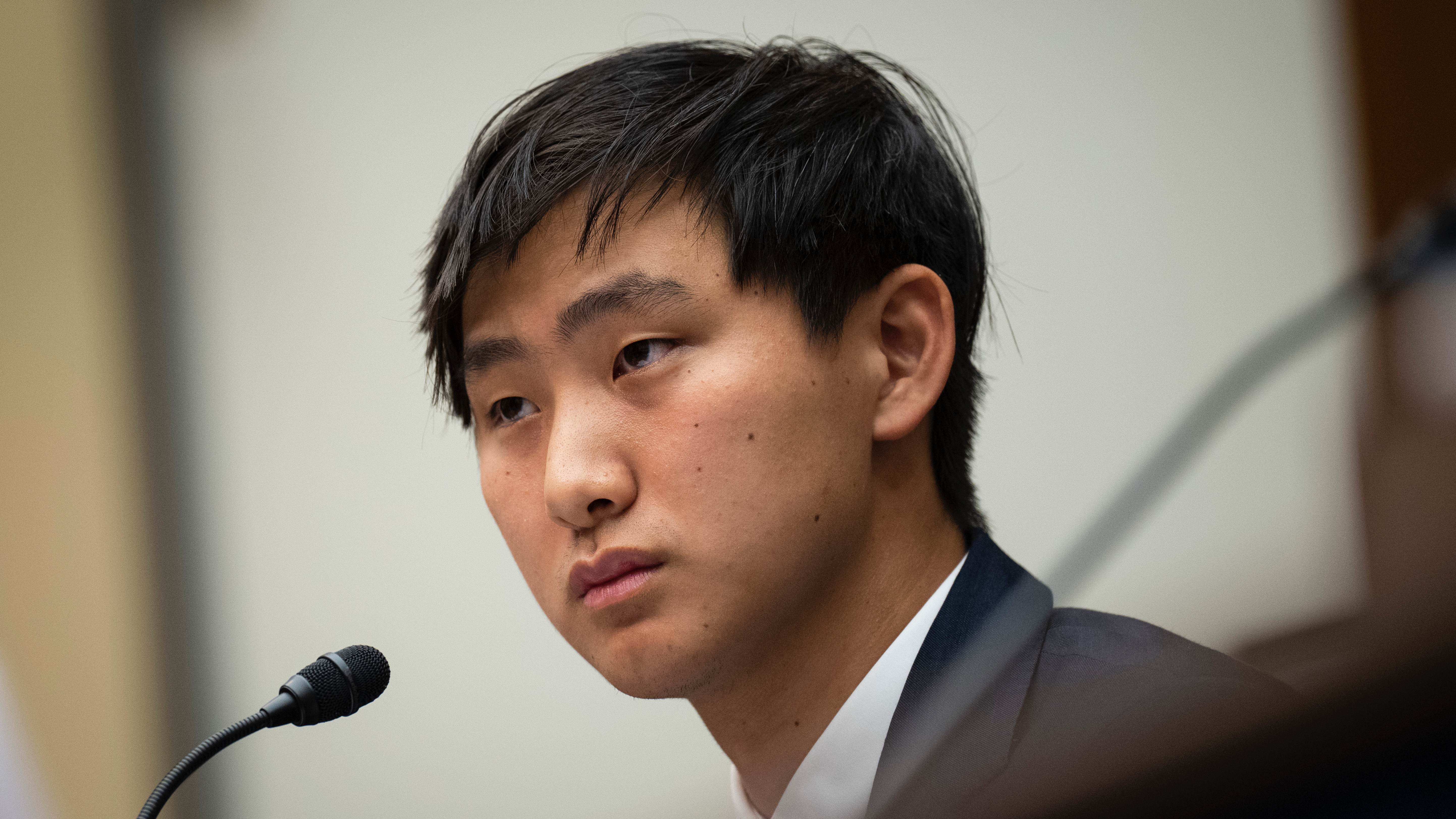 Scale AI's Alexandr Wang in 2023. Photo via Getty 