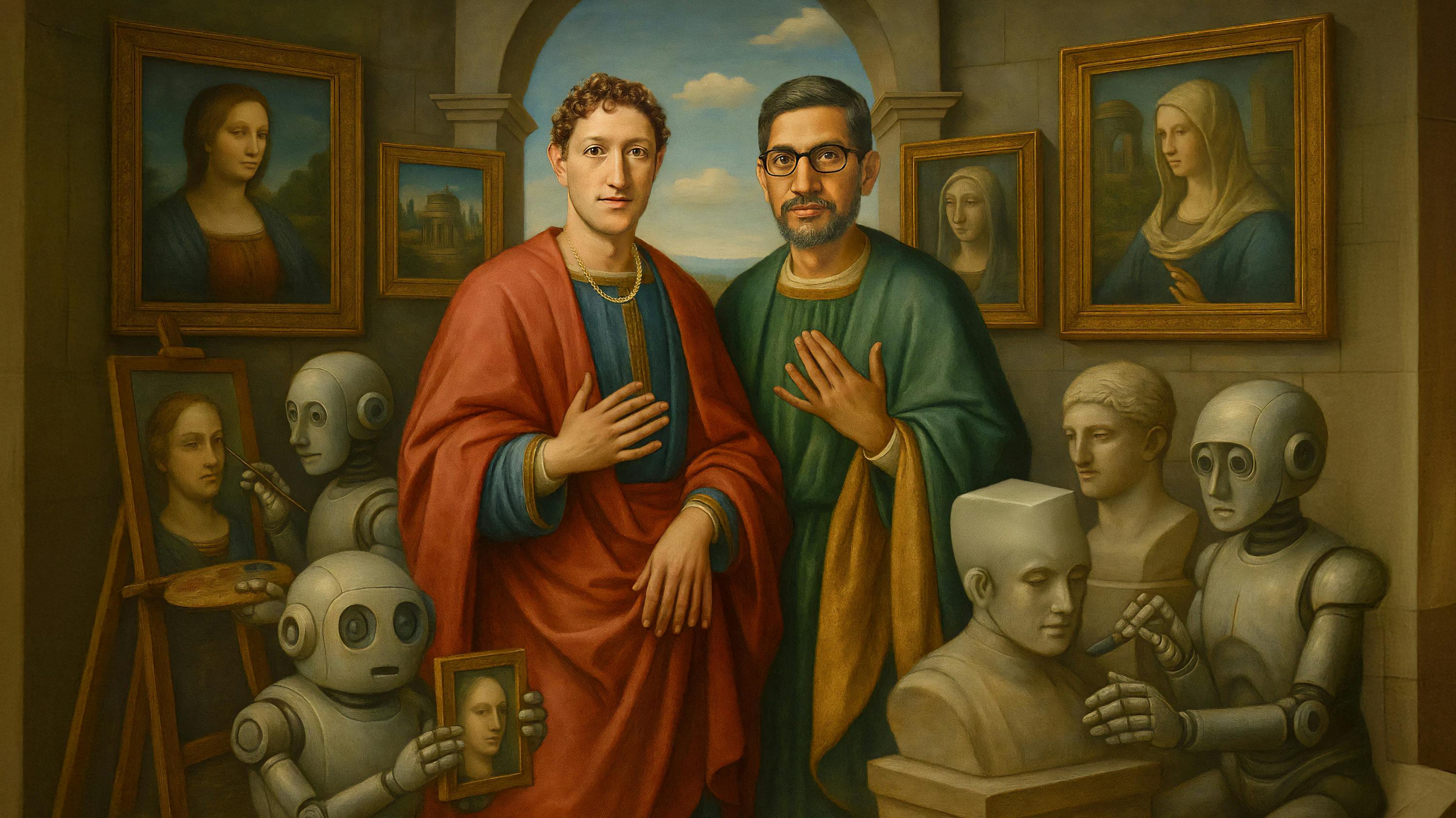 AI’s Unexpected Consequence: Meta, Google and Big Tech Learn to Appreciate Art