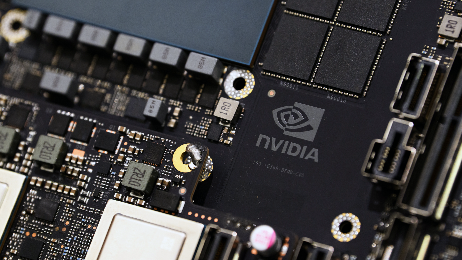 An Nvidia Blackwell chip. Photo via Getty