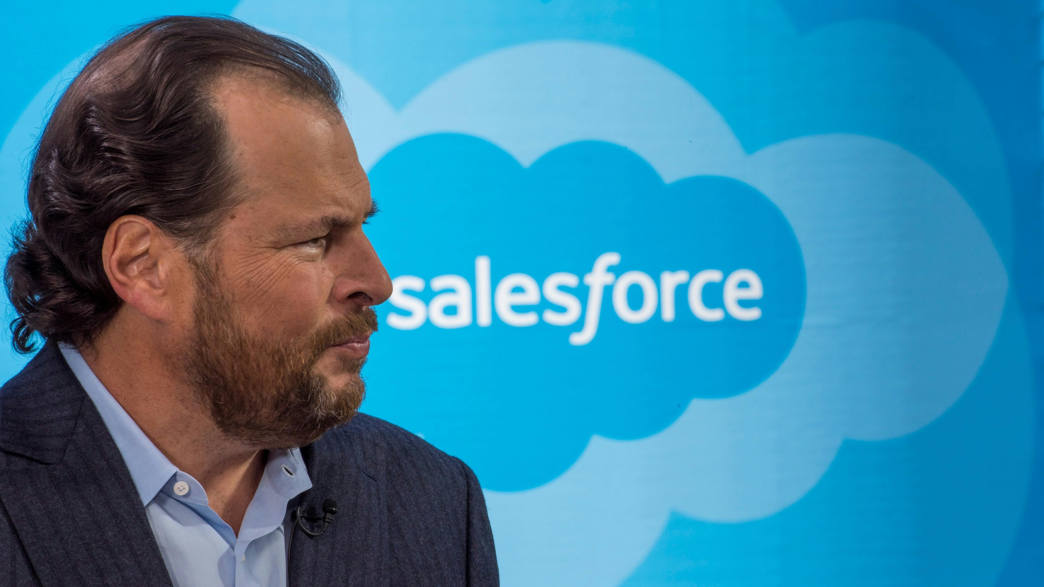 For Salesforce, it’s Eat or Be Eaten