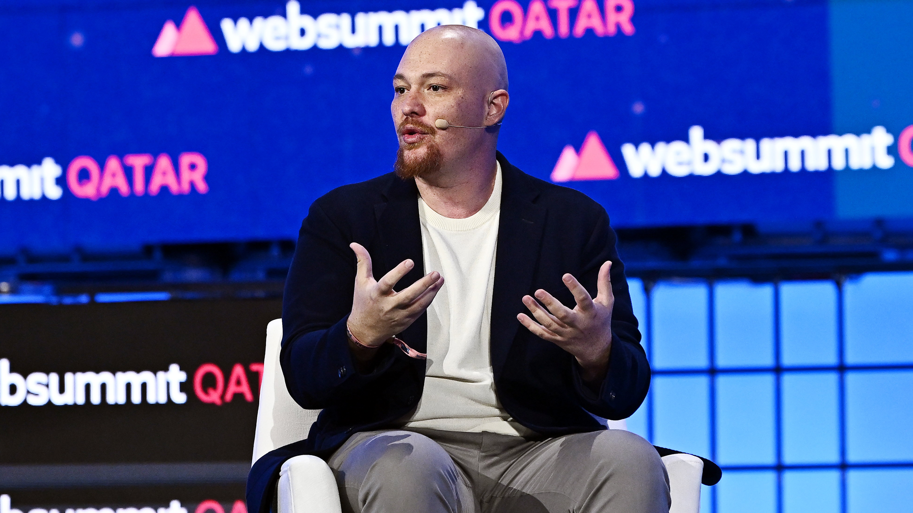 Replit CEO Amjad Masad. Photo via Getty