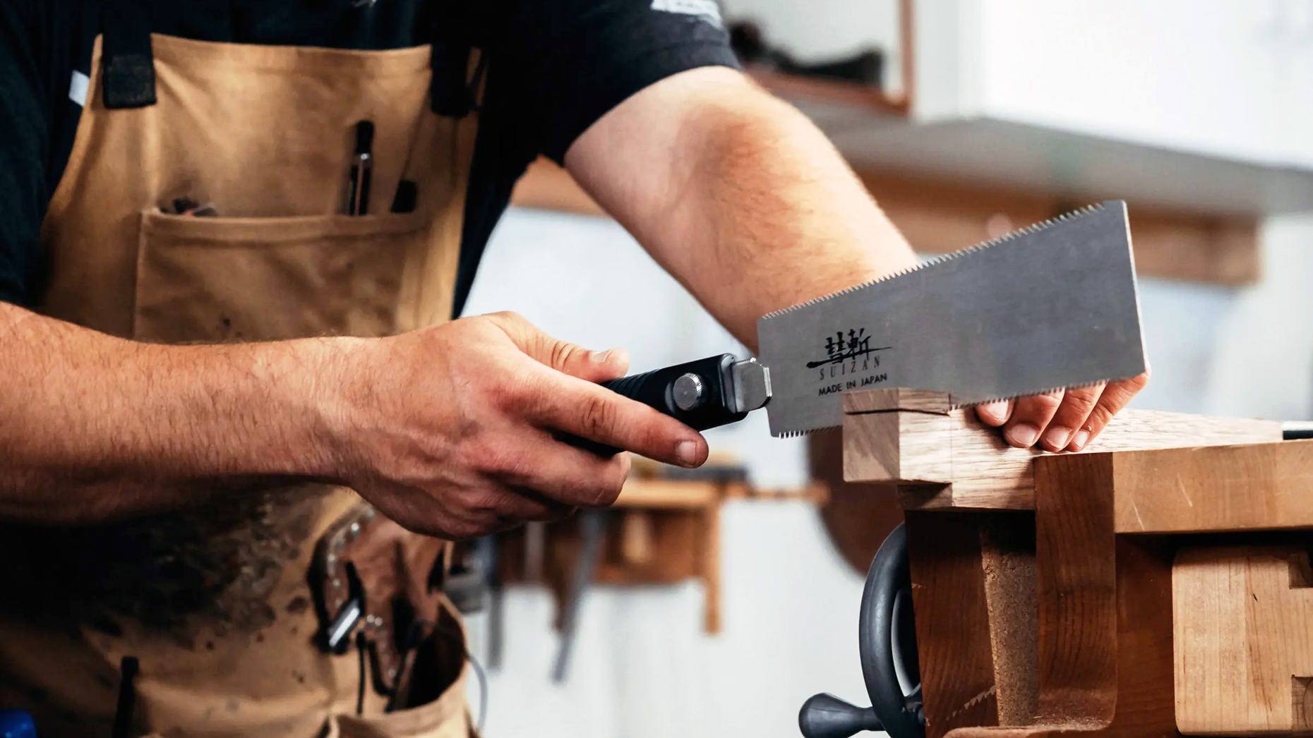 Jonathan Katz-Moses, a woodworking creator, recently raised venture funding. Photo courtesy of subject