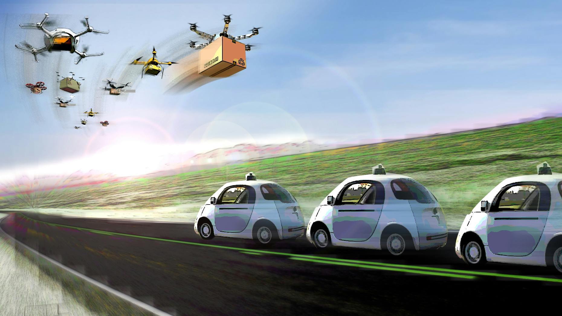 Where Cars and Drones Collide
