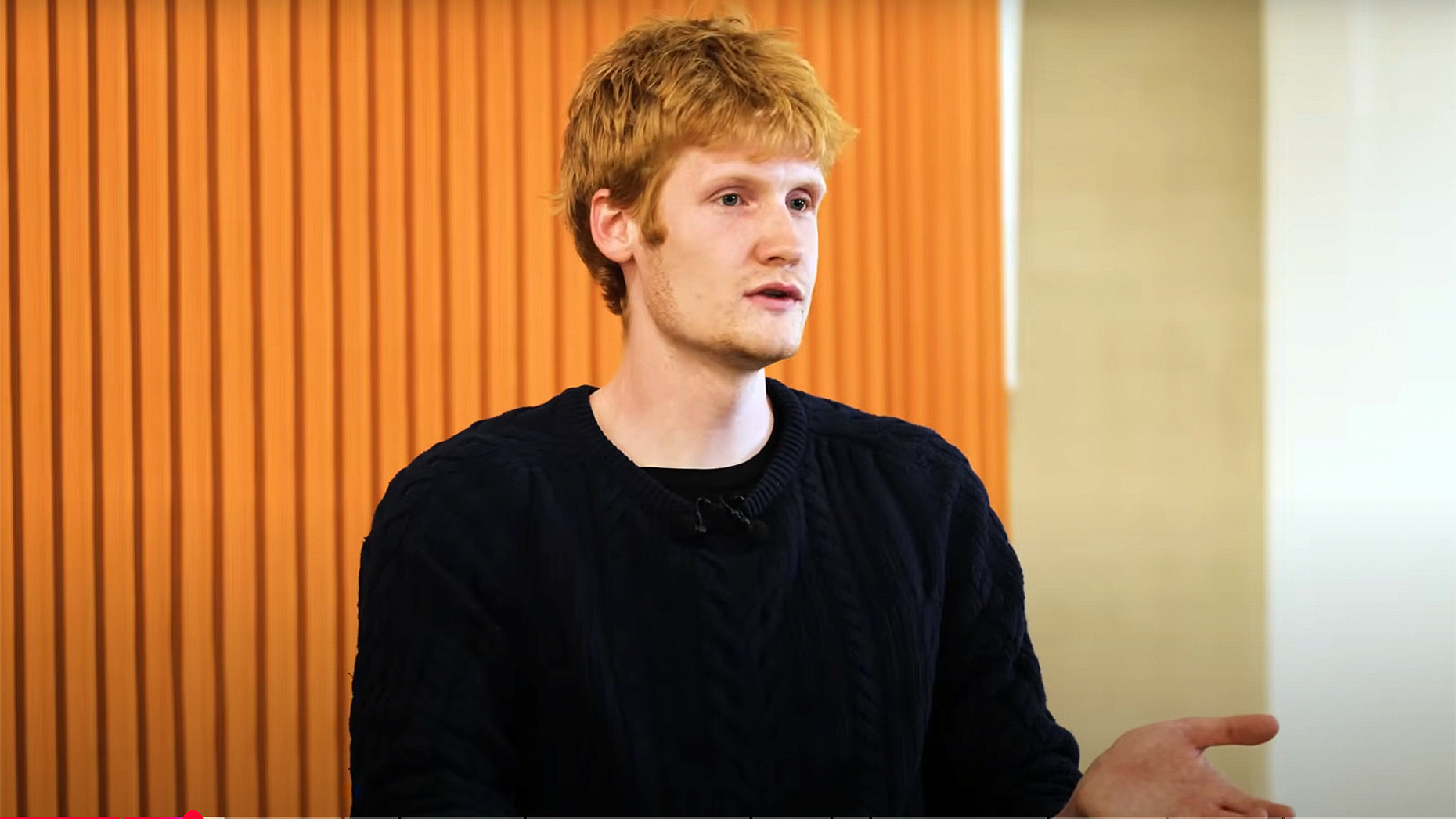 Cursor CEO Michael Truell. Screenshot via YouTube