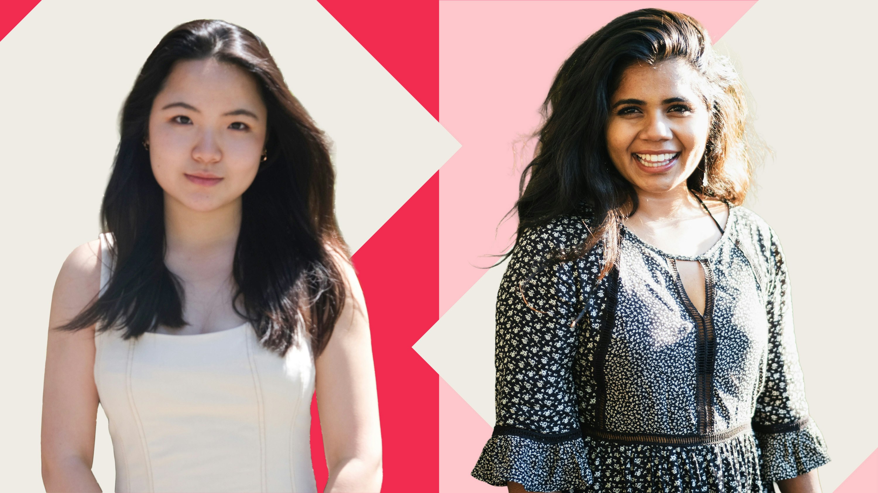 The Information reporters Valida Pau (l) and Sri Muppidi (r). Photos courtesy of the subjects.