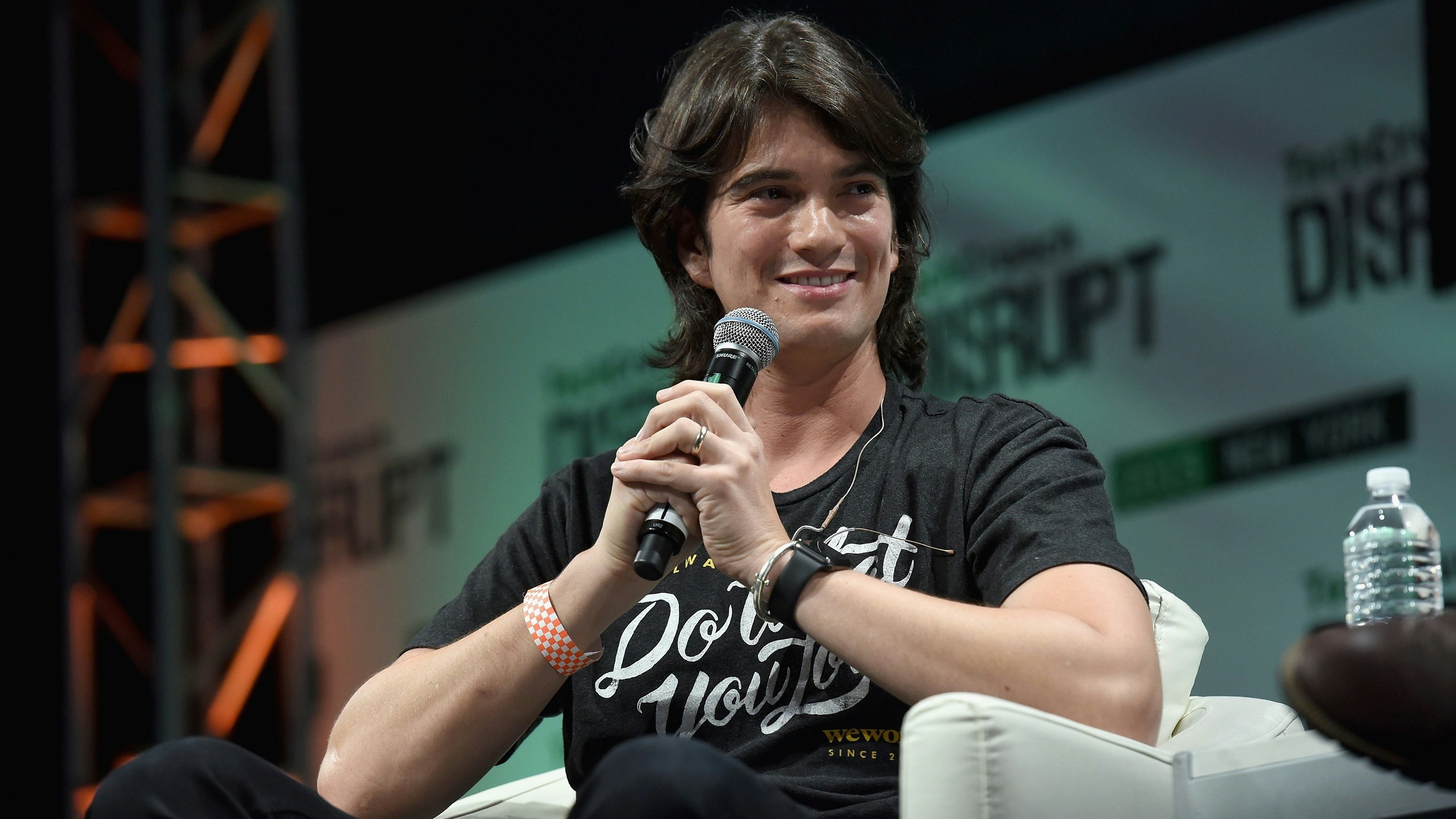 WeWork CEO Adam Neumann. Photo by Flickr/TechCrunch.
