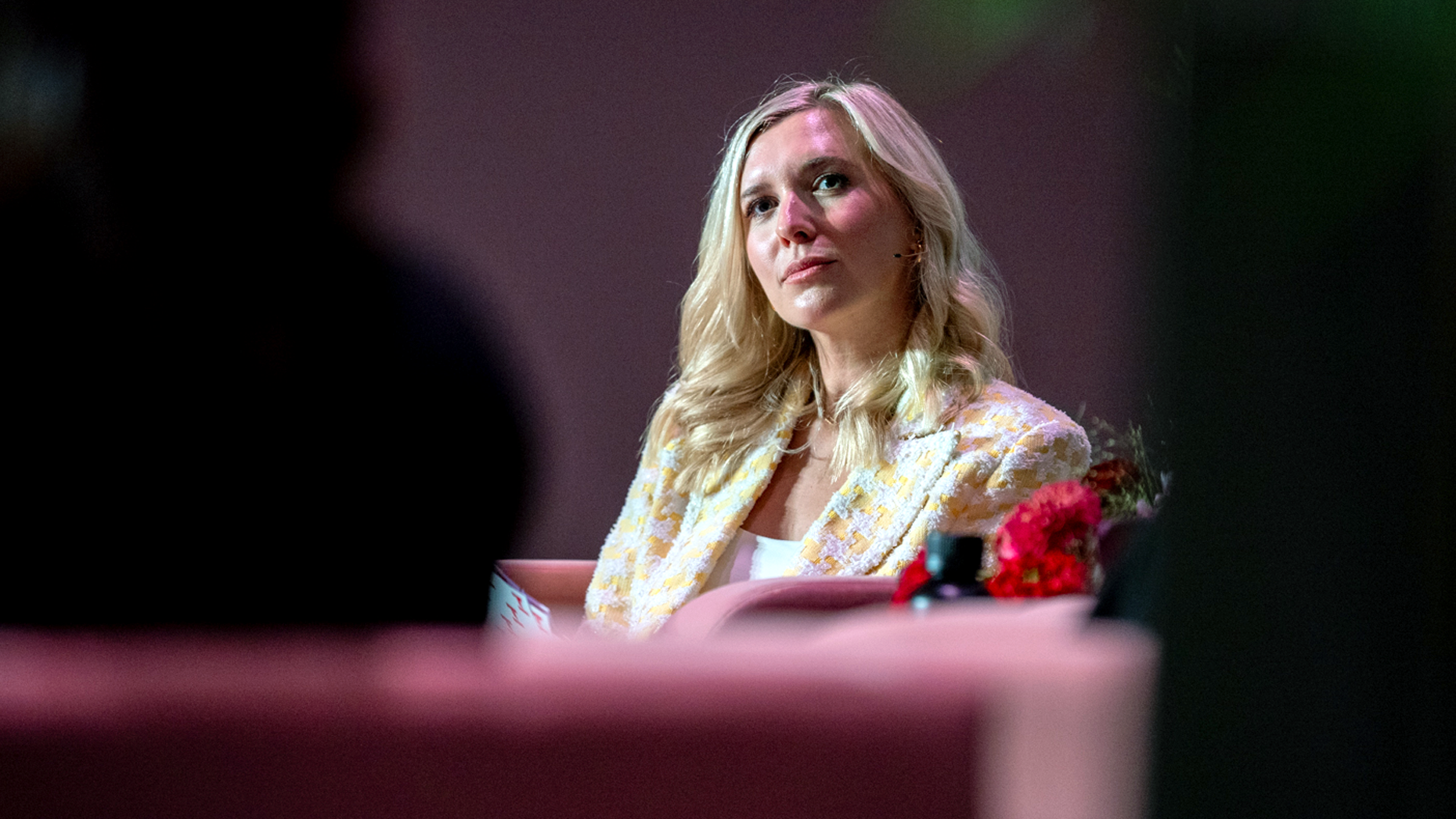 Kaya Yurieff at The Information's Future of Influence event in June. Photo by Erin Beach
