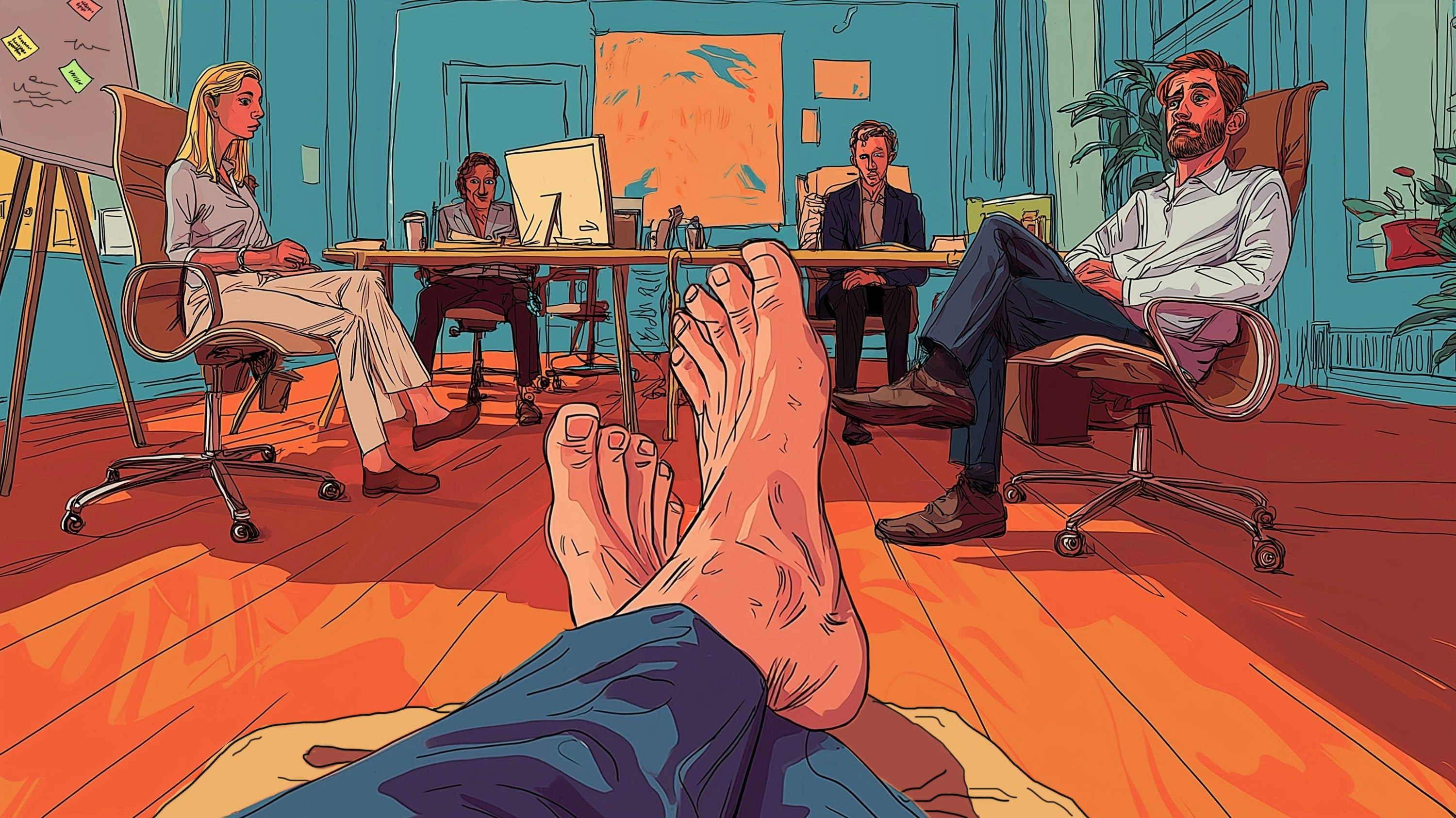 Art by Clark Miller.