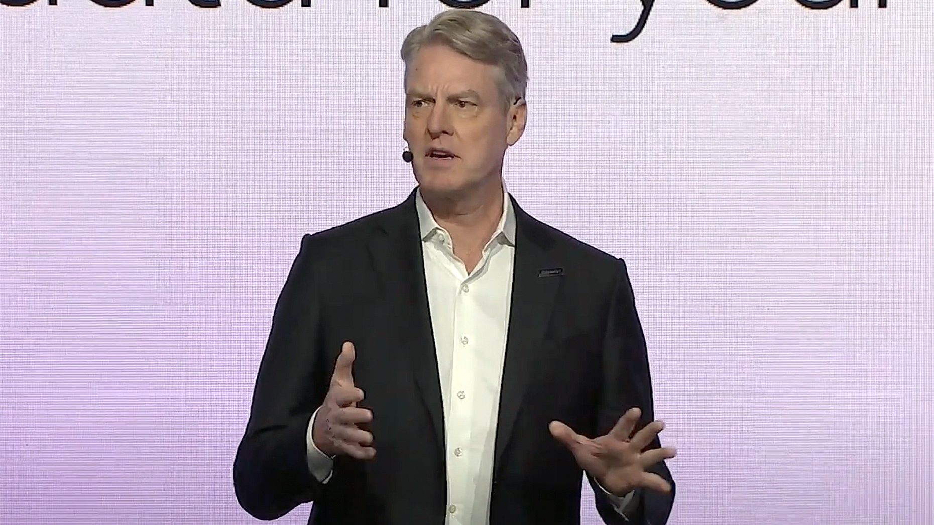 DocuSign CEO Allan Thygesen. Screenshot via YouTube