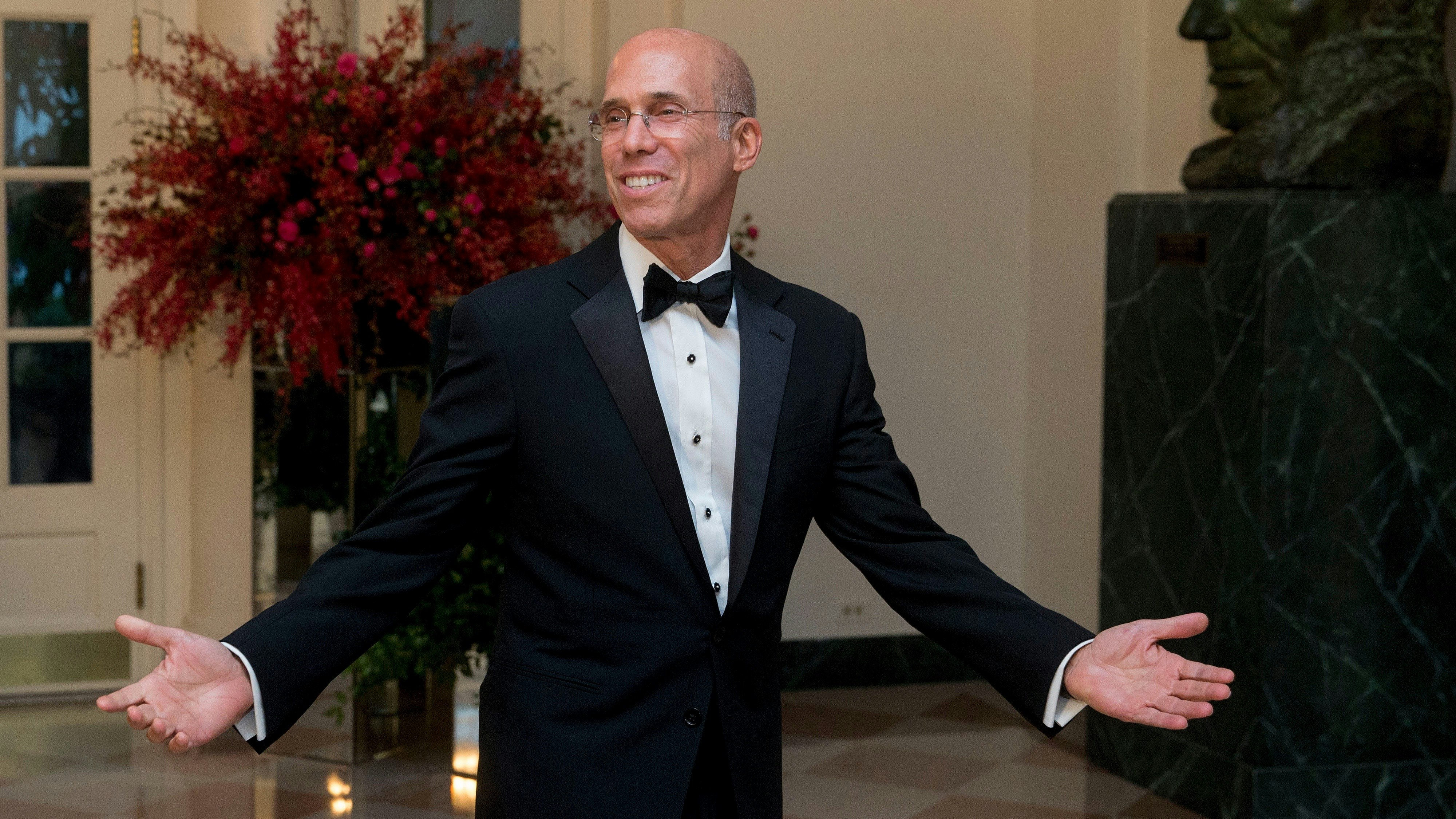 Dreamworks Animation CEO Jeffrey Katzenberg. Photo by Bloomberg. 