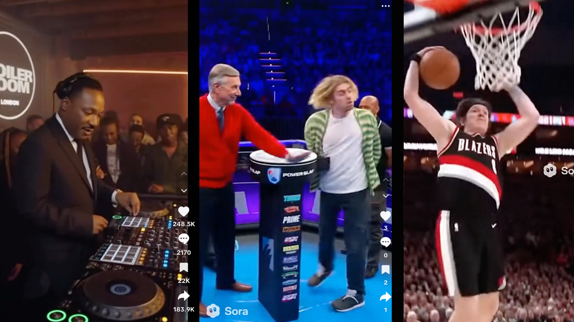 Sora screenshots via TikTok