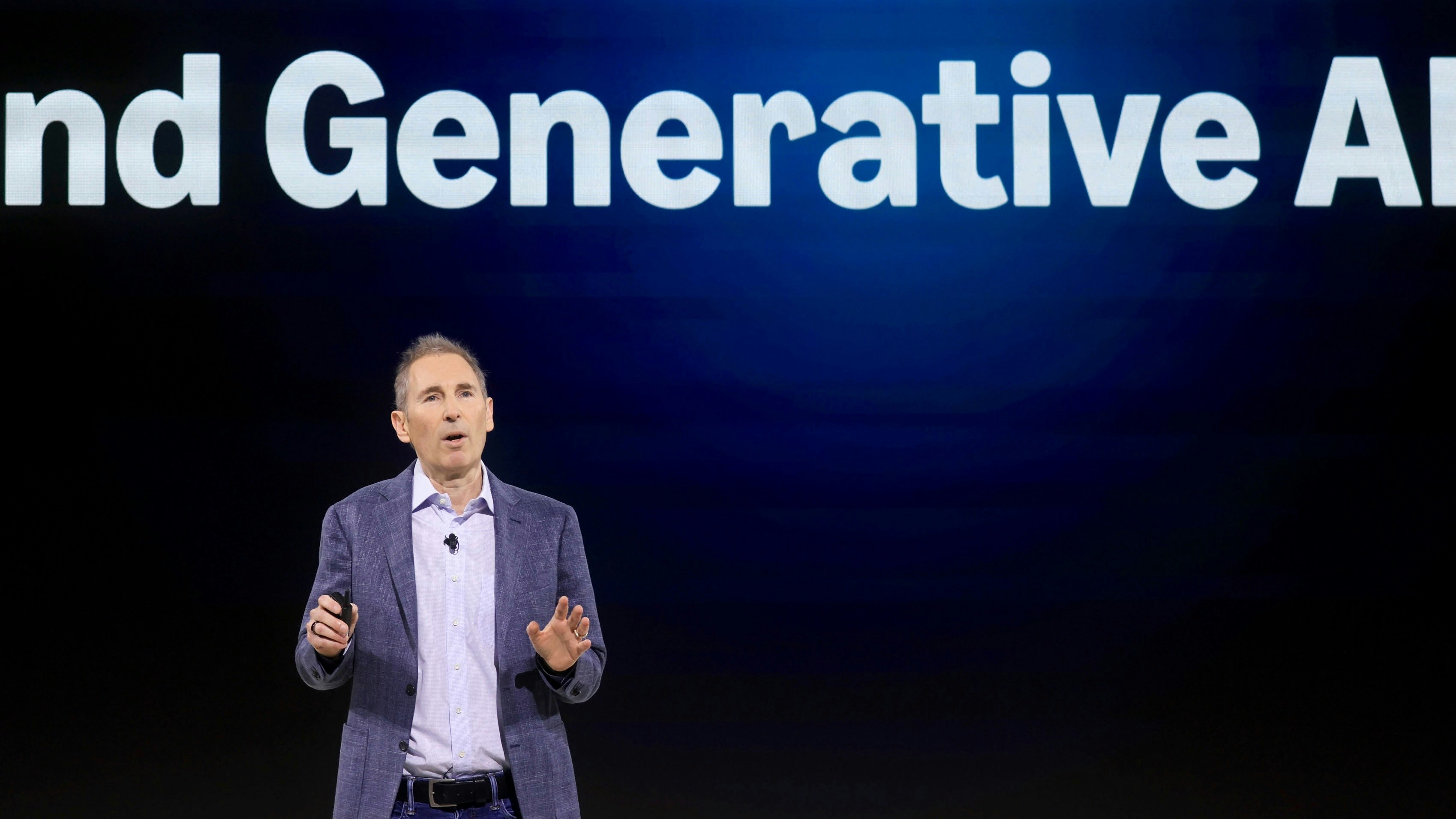 Amazon CEO Andy Jassy. Photo via Getty