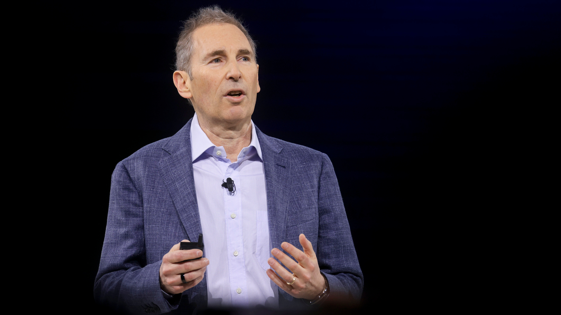 Amazon CEO Andy Jassy. Getty Images