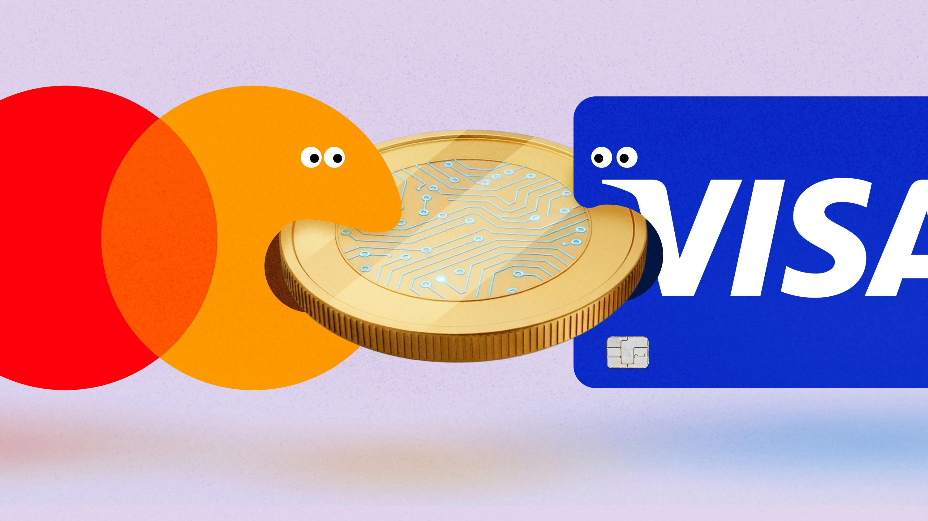 Visa and Mastercard Are Moving Fast Into Stablecoins