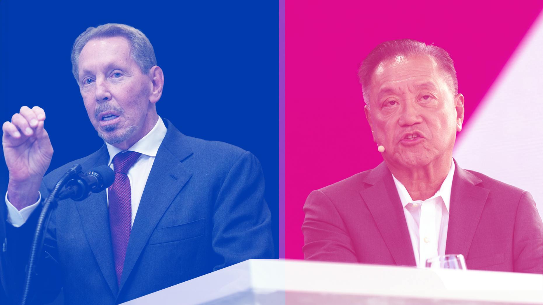 Larry Ellison, Hock Tan Take the Stage This Week