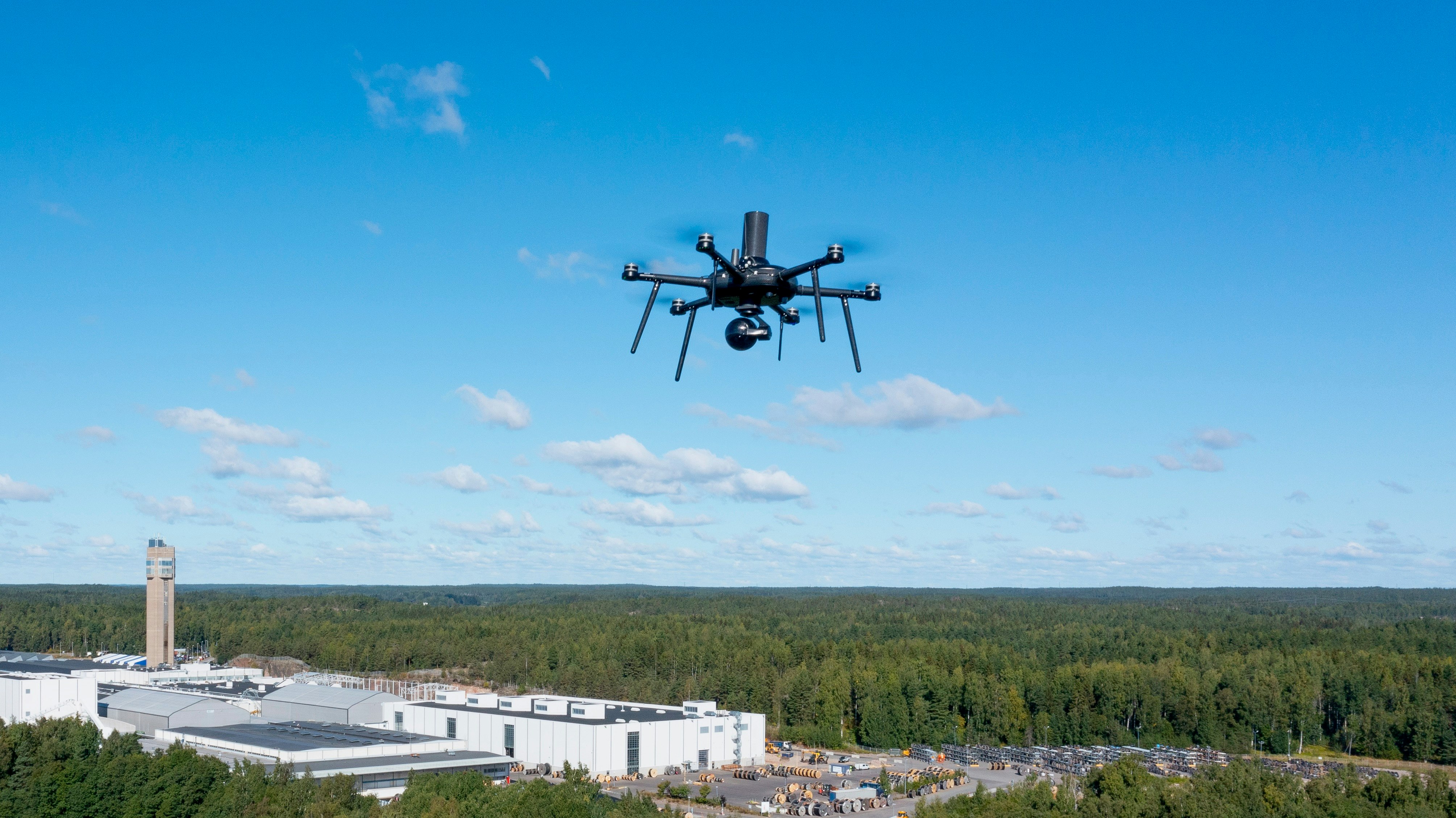 A Nokia drone. Photo: Courtesy Nokia