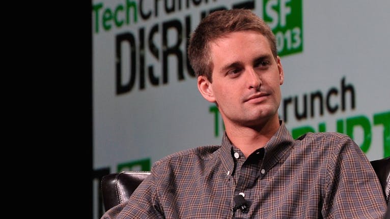Snapchat CEO Evan Spiegel. Picture by Flickr/TechCrunch.