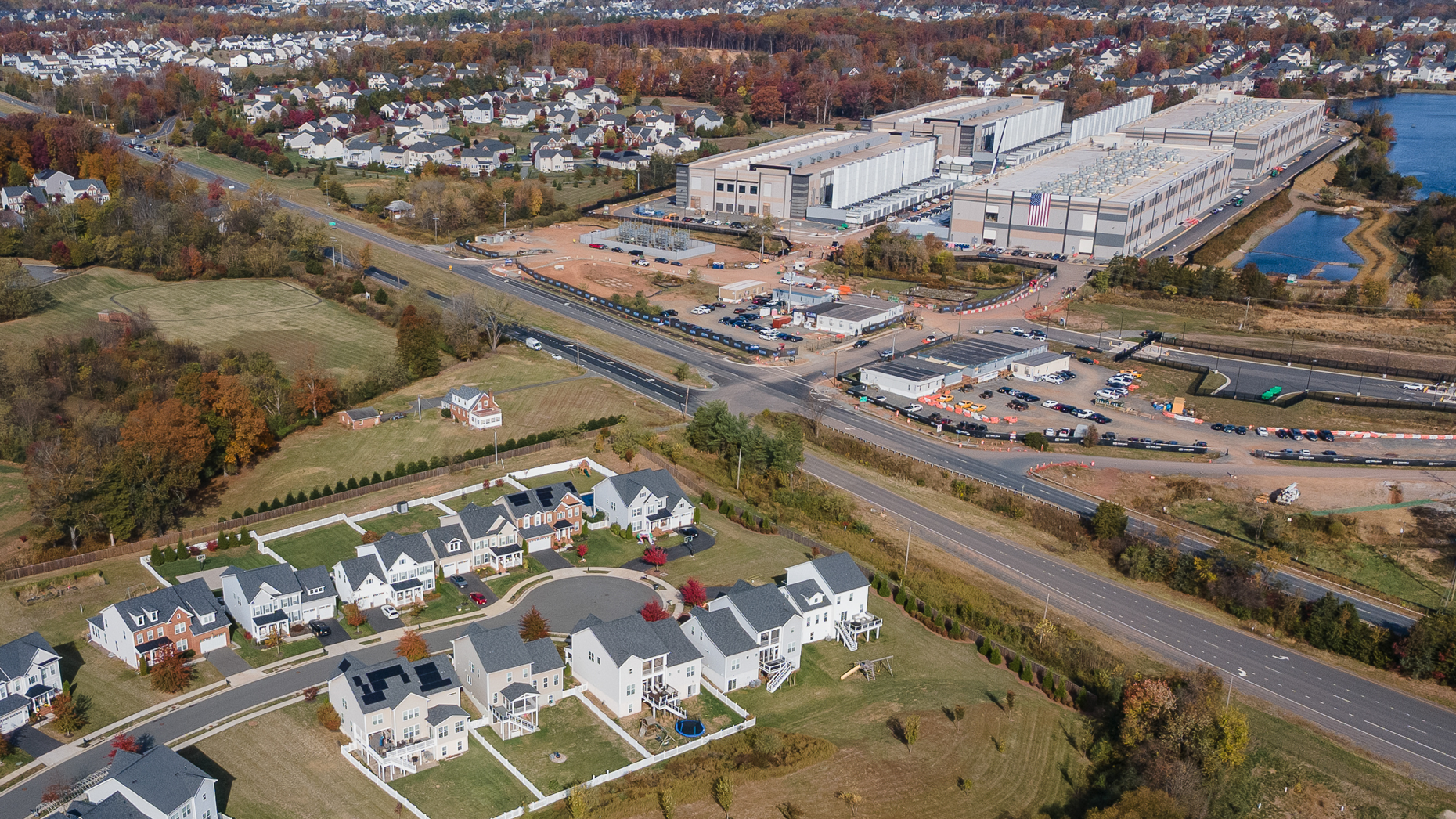 A Microsoft data center in Aldie, Va. Getty Images.