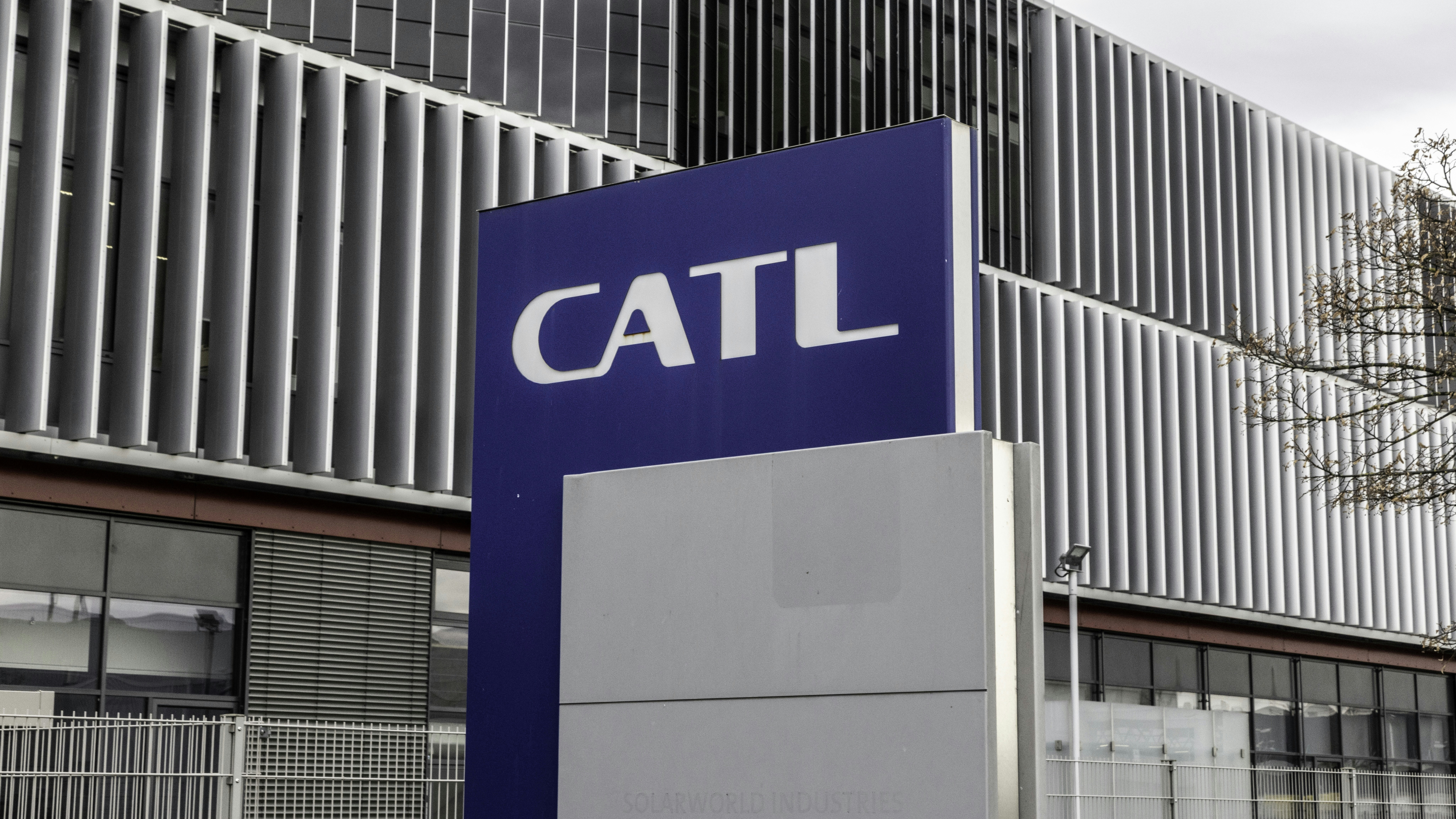 CATL battery factory in Arnstadt, Germany. Photo: Nicolo Lanfranchi/Bloomberg/Getty