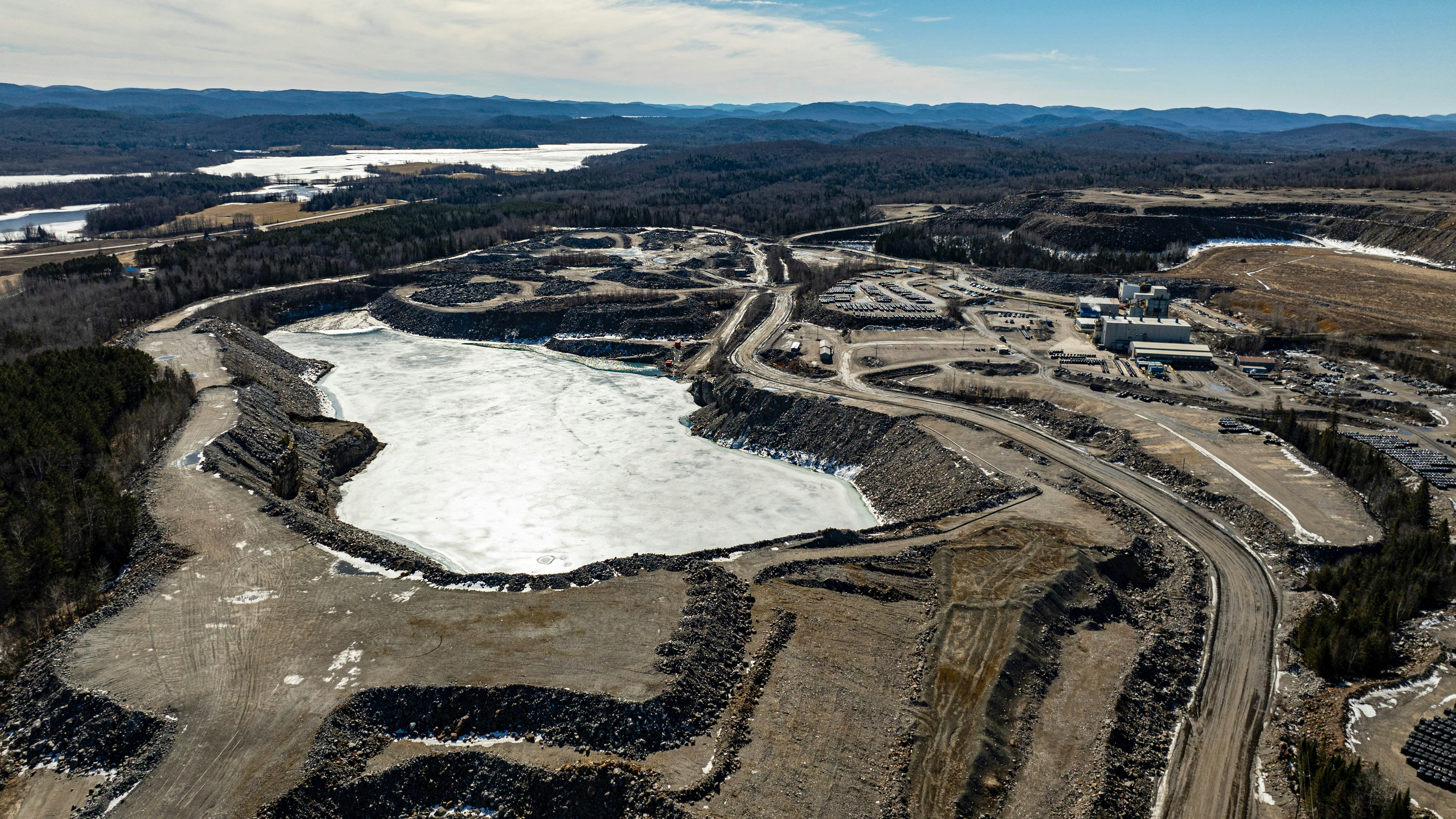 Northern Graphite's mine in Lac-des-Iles, Quebec. Photo: Sebastien St-Jean/AFP/Getty