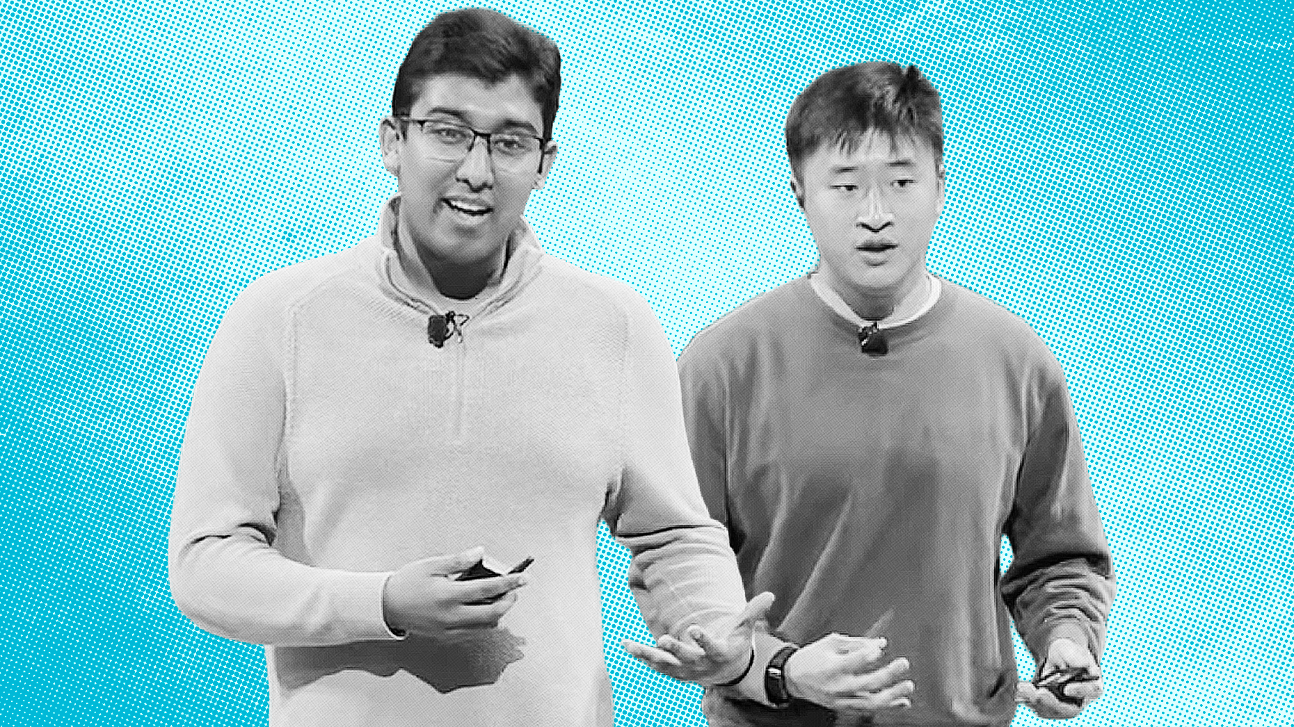 Applied Compute co-founders Rhythm Garg and Linden Li.