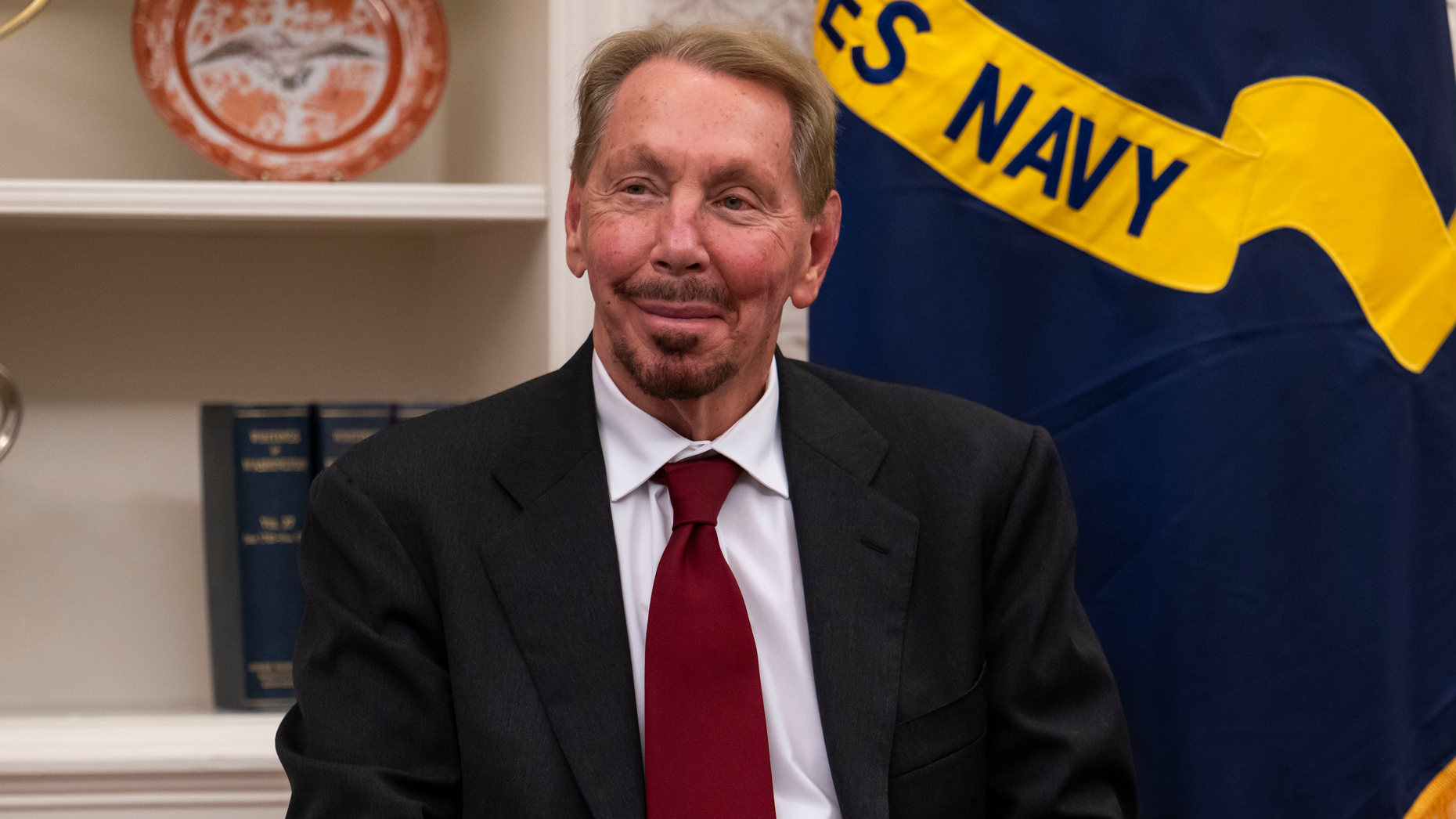 Larry Ellison. Craig Hudson/The Washington Post via Getty Images.