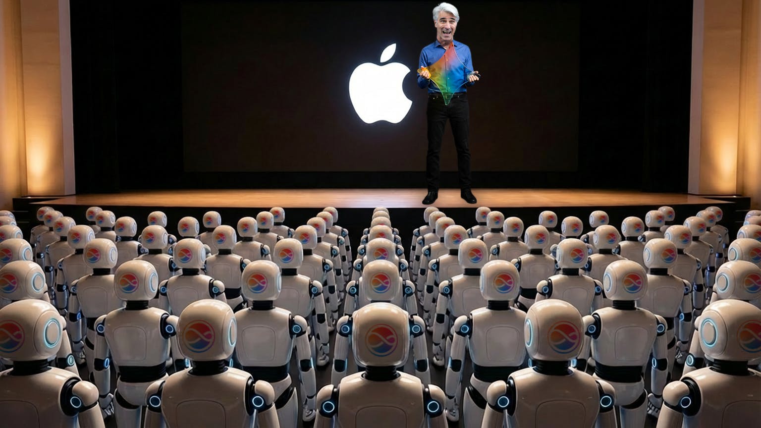 With Google Deal, Apple’s Craig Federighi Plots a Cautious Course in AI
