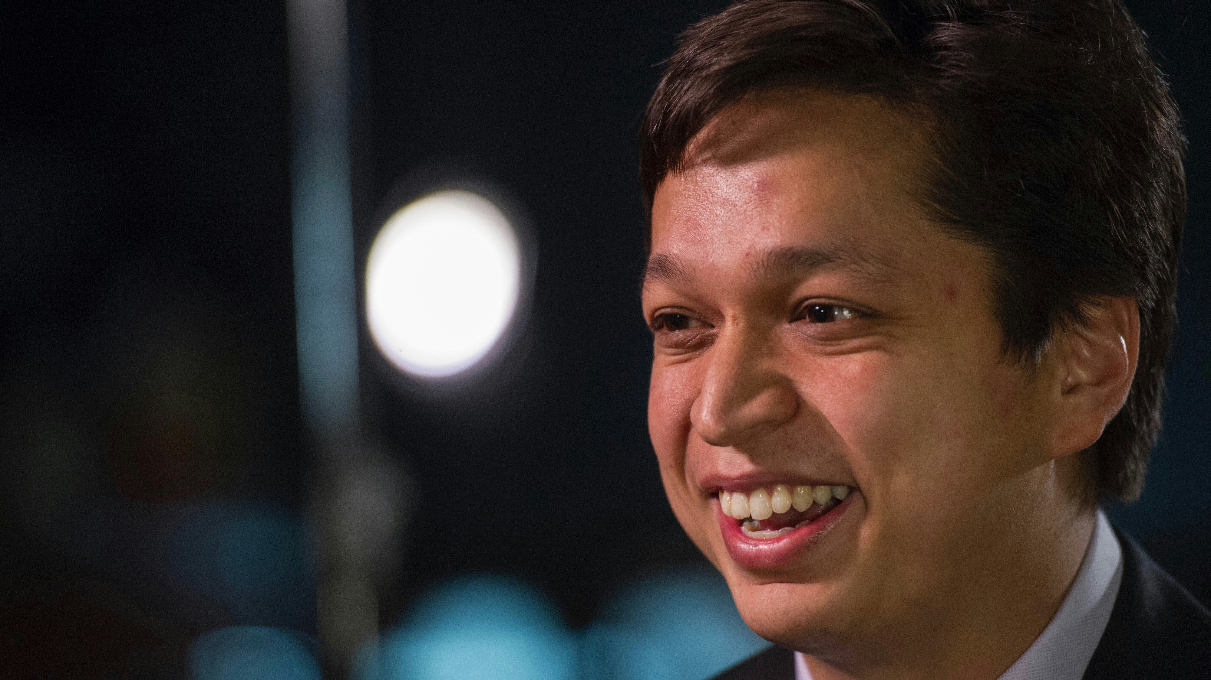 Pinterest CEO Ben Silbermann. Photo by Bloomberg.