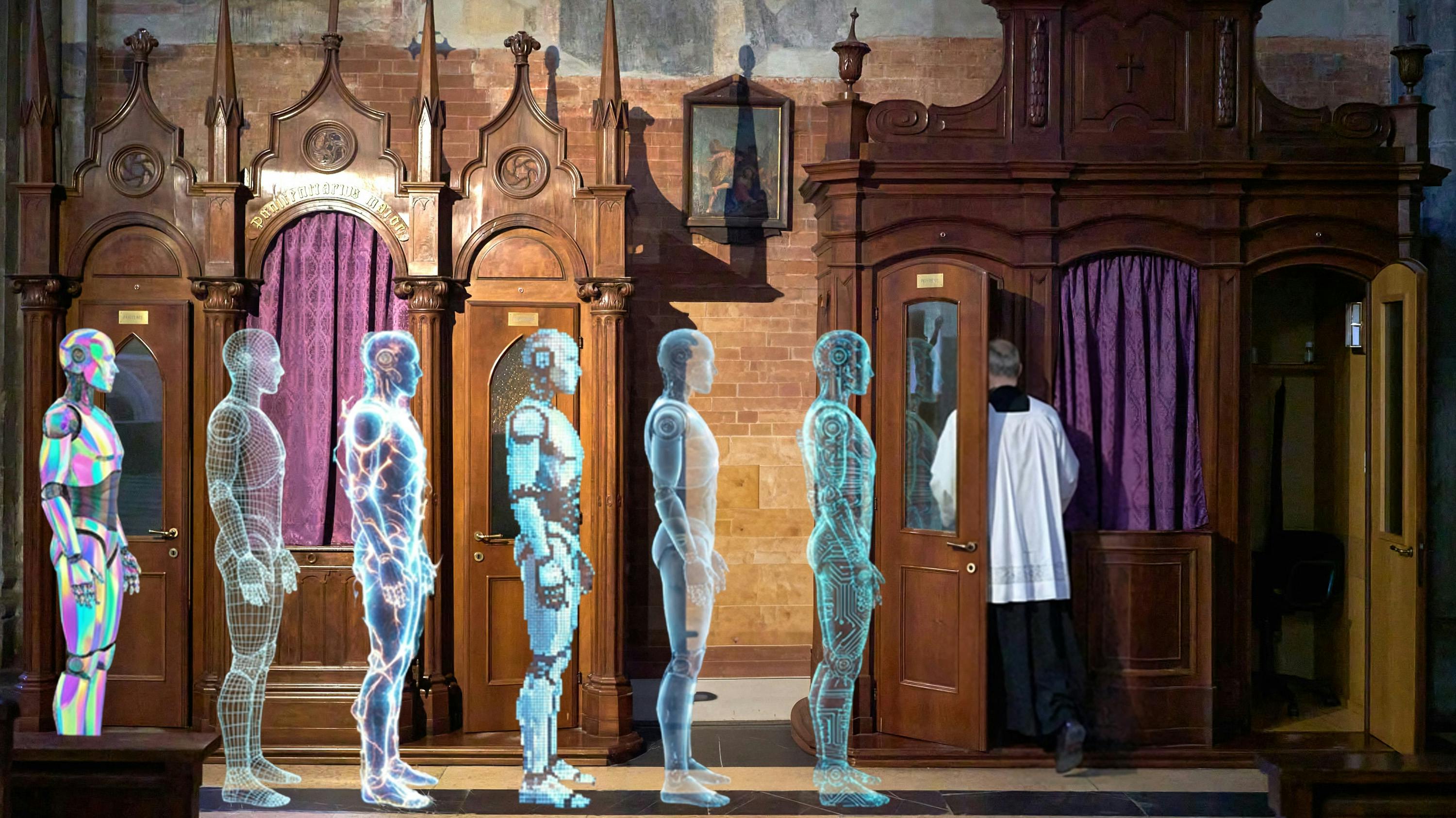 In Silicon Valley, A Priest and the Thinking Machines